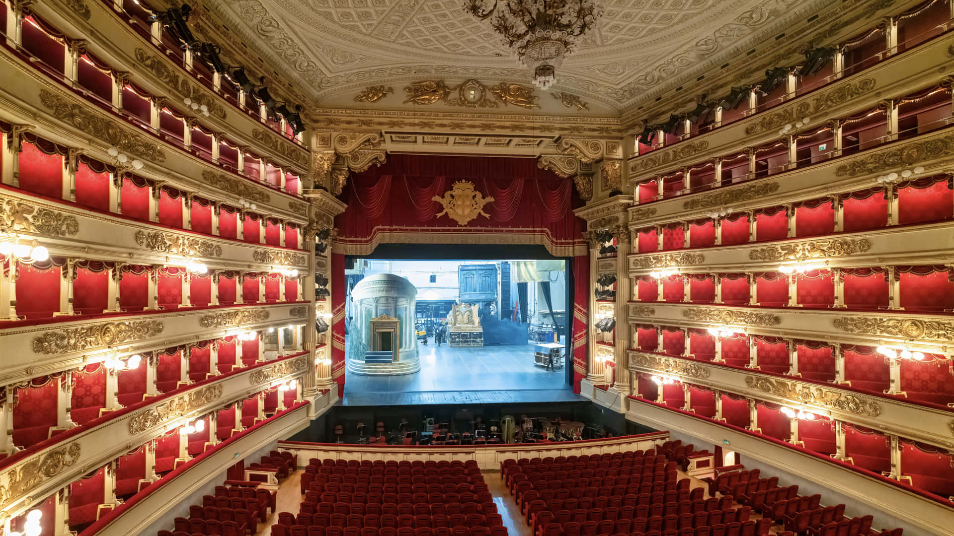 La Scala Opera House From Inside