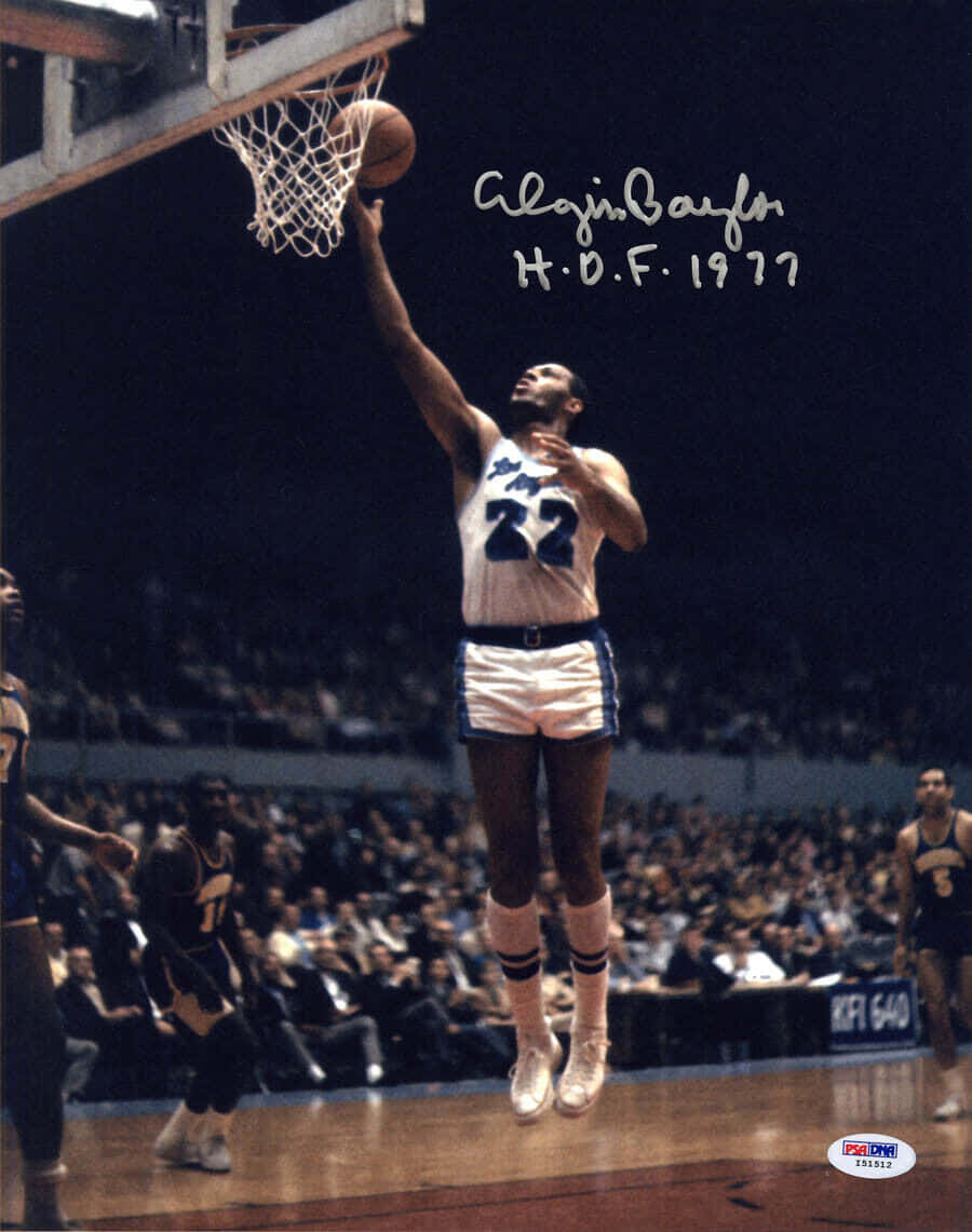 La Shot Court Elgin Baylor Background