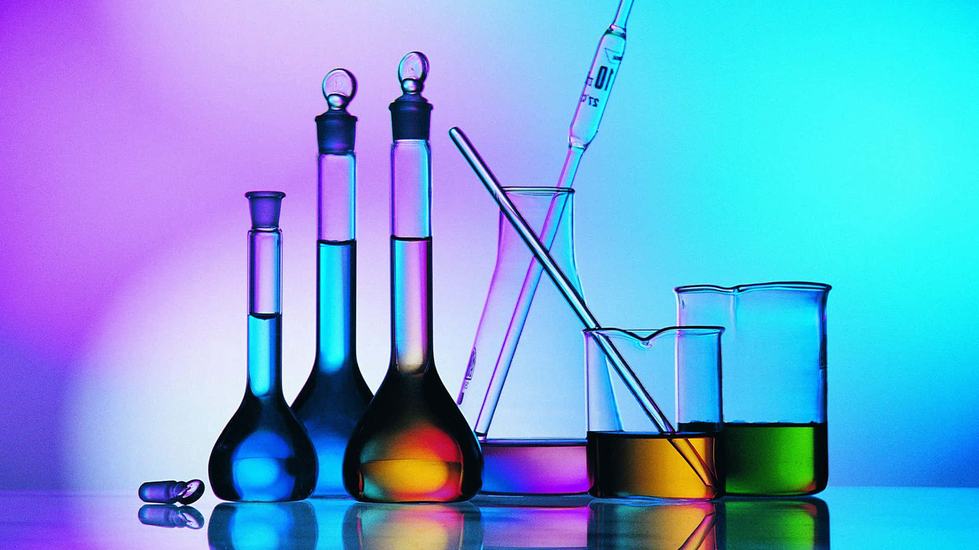 Laboratory Instruments Gradient Background Background