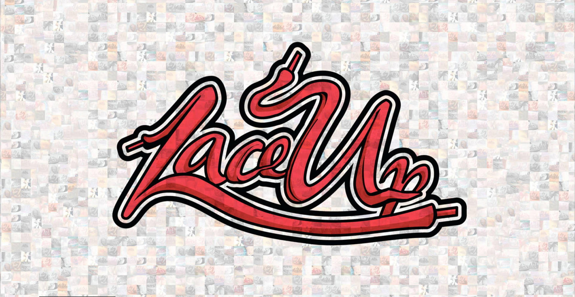 Lace Up Logo Cover Art Background