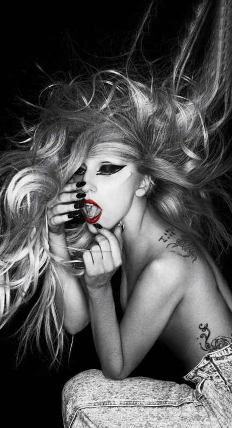 Lady Gaga Born This Way Poster Background