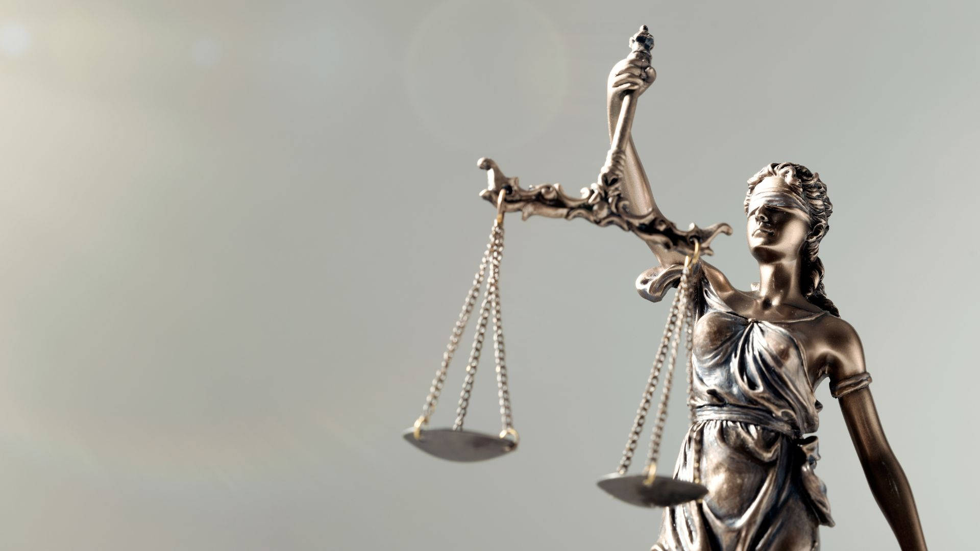 Lady Justice Gray Background Background