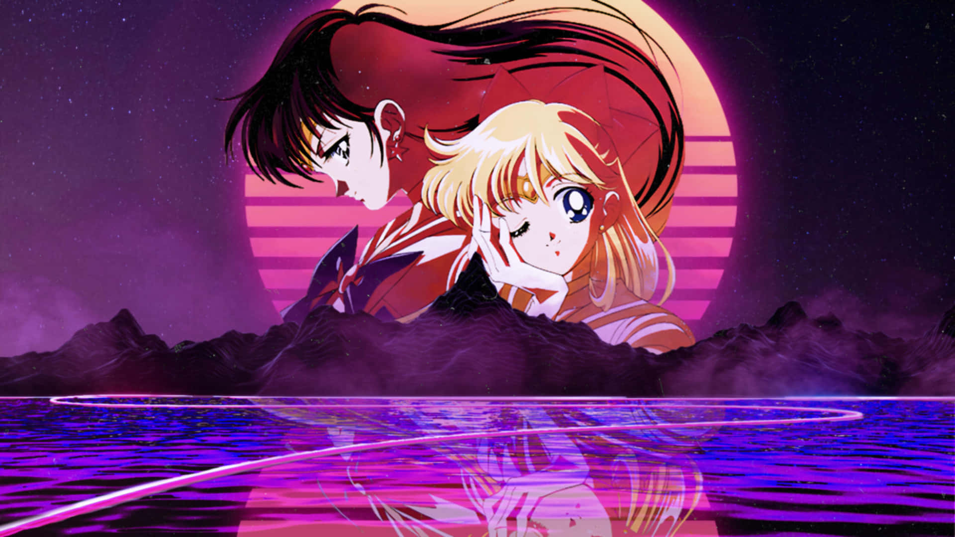 Lady Of War, Sailor Mars Background