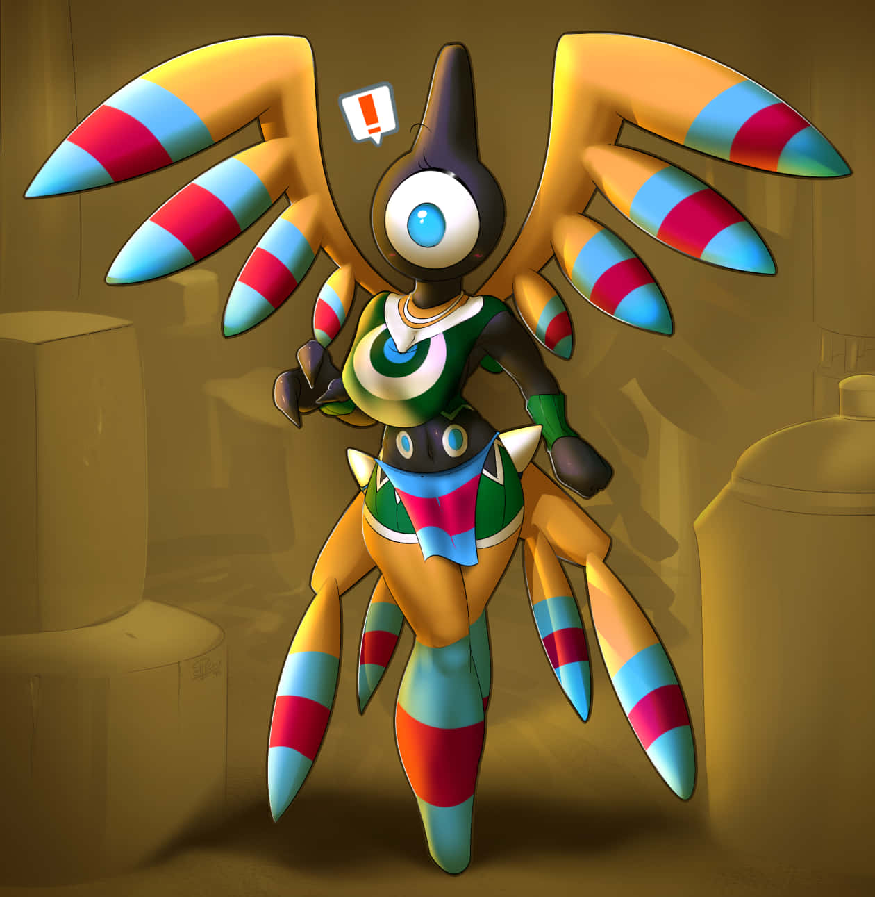 Lady Sigilyph Graphic