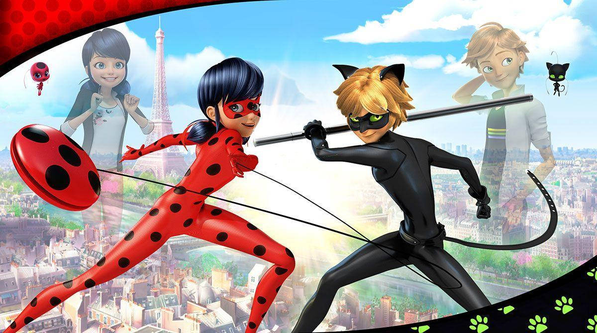 Ladybug And Cat Noir Hero And Civilian Outfits