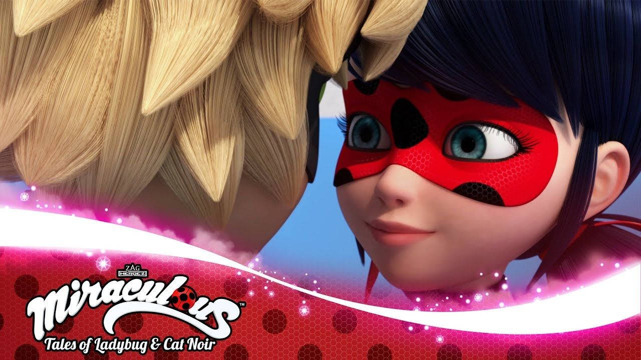 Ladybug And Cat Noir Kiss Miraculous Background