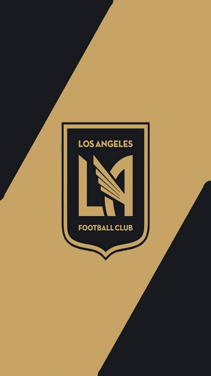 Lafc Diagonal Golden Stripe Background