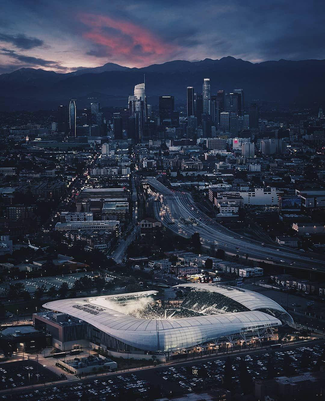 Lafc Football Stadium Background