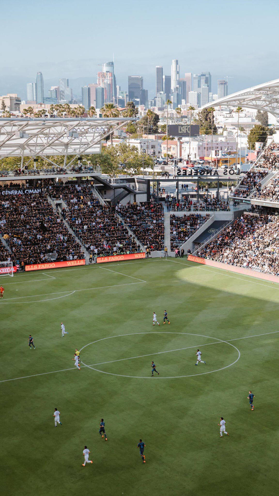 Lafc Football Stadium Phone Background