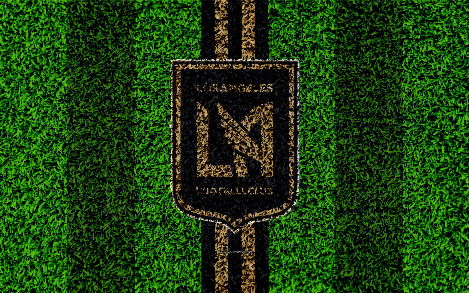 Lafc Grass Logo Background