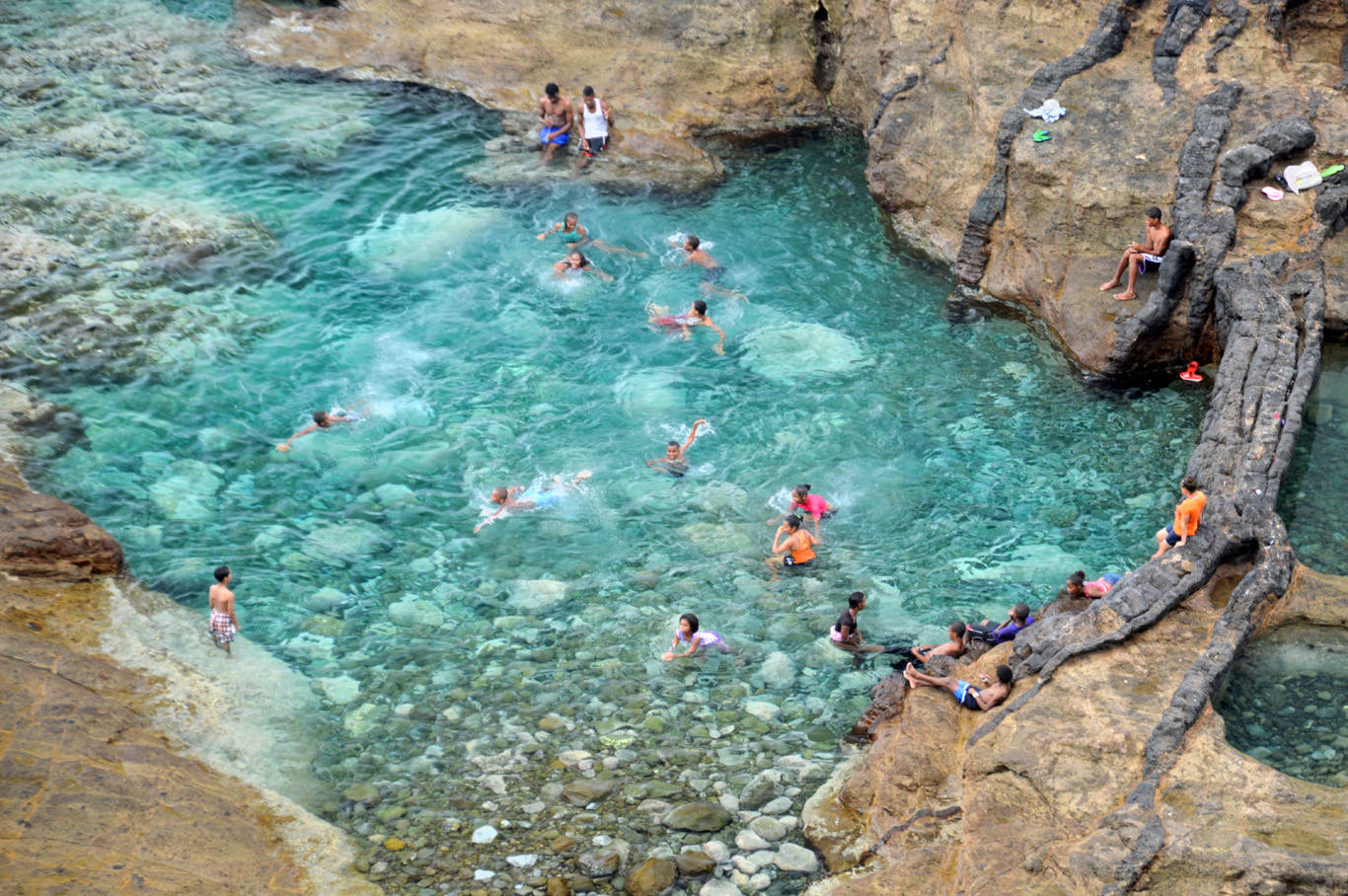 Lagoon In Cape Verde