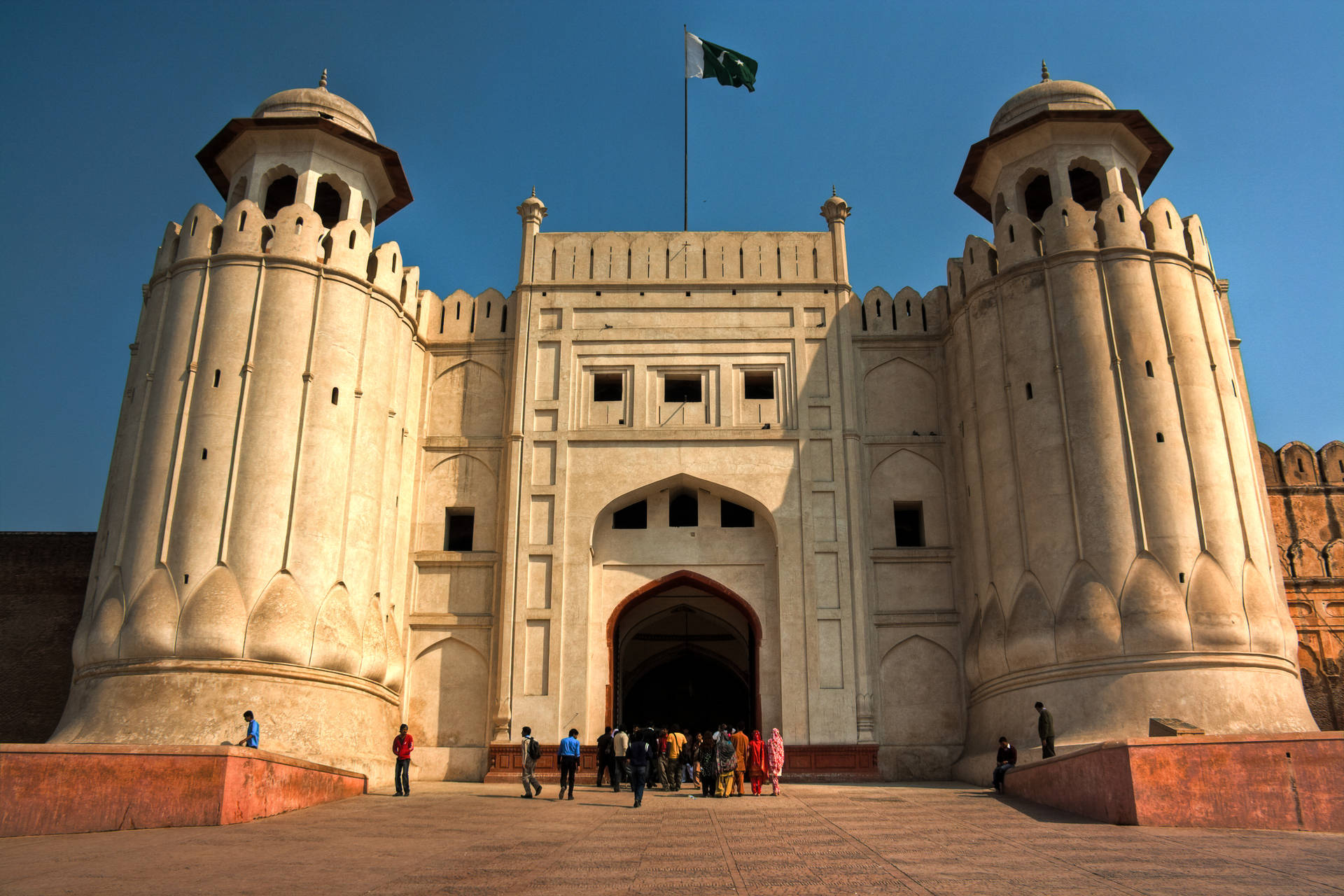 Lahore Fort Alamgiri Gate Background
