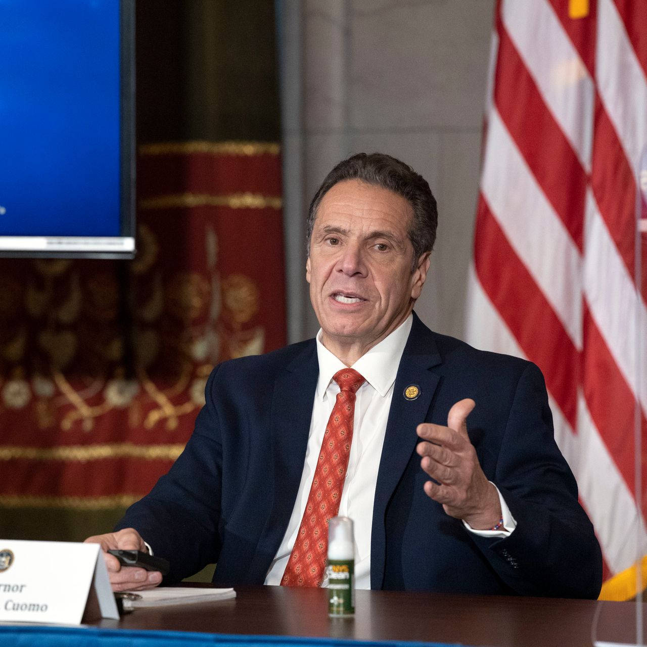 Laid Back Andrew Cuomo Background