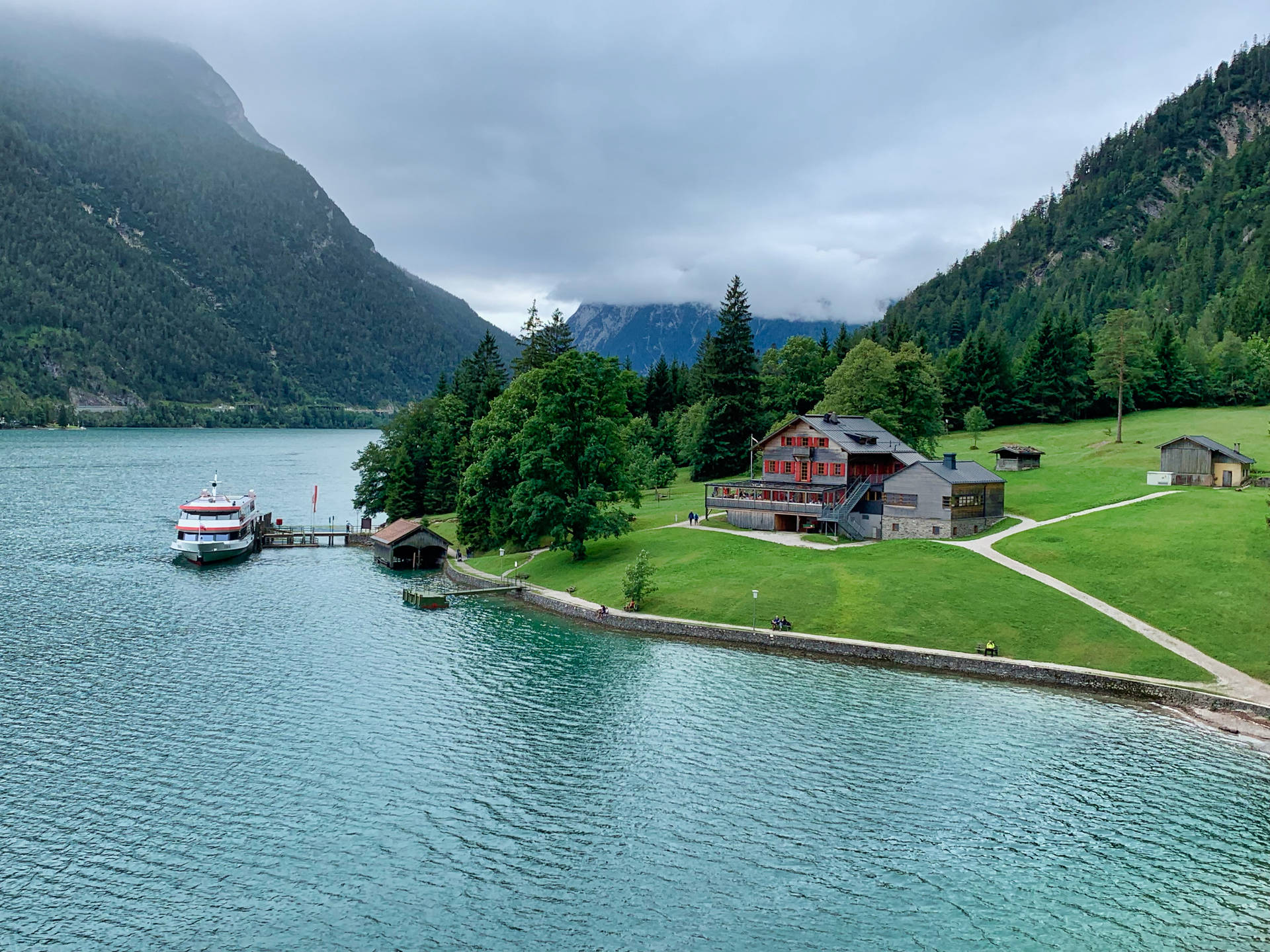 Lake Achensee In Tyrol Austria
