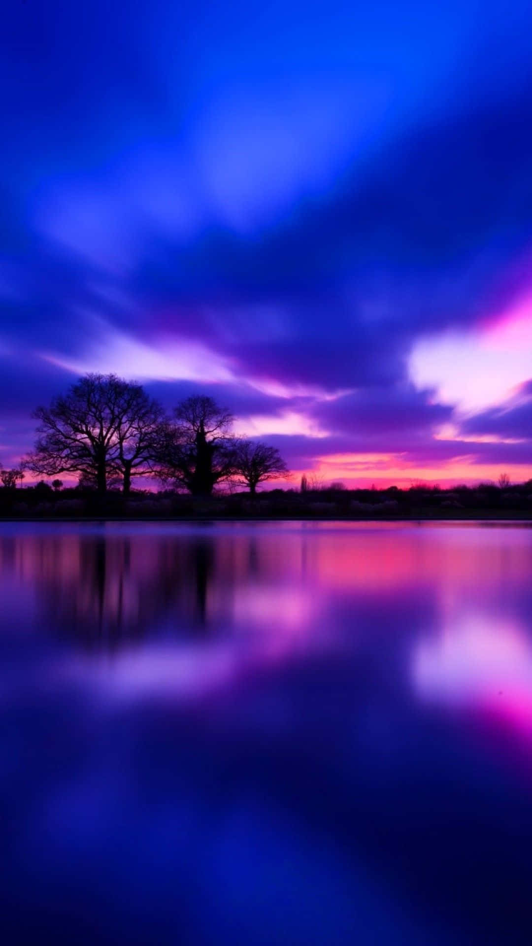 Lake And Blue Sunset For Android Nature Background