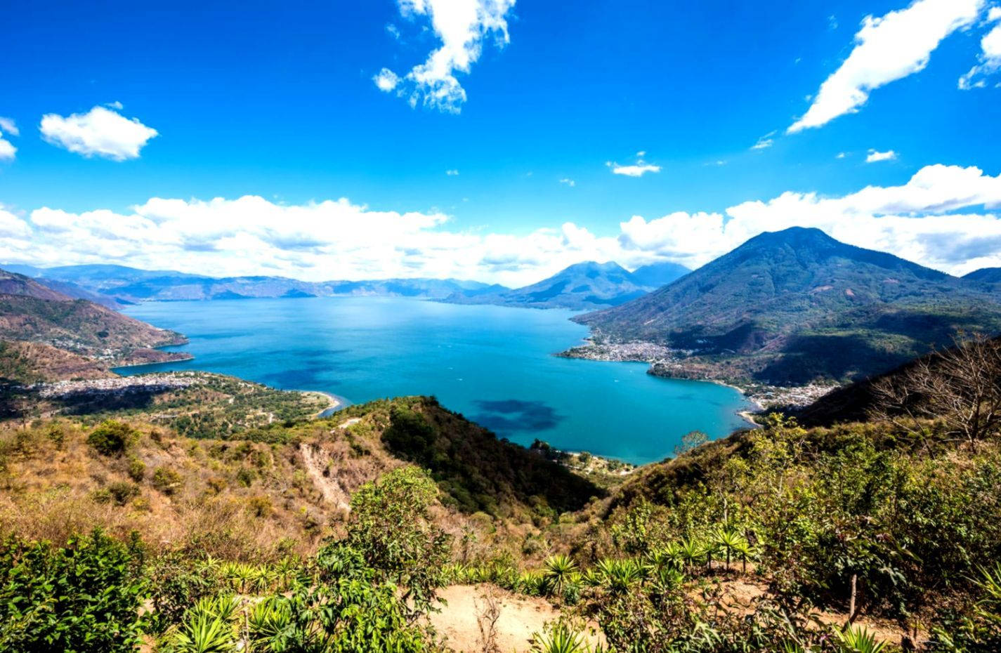 Lake Atitlan Guatemala Background