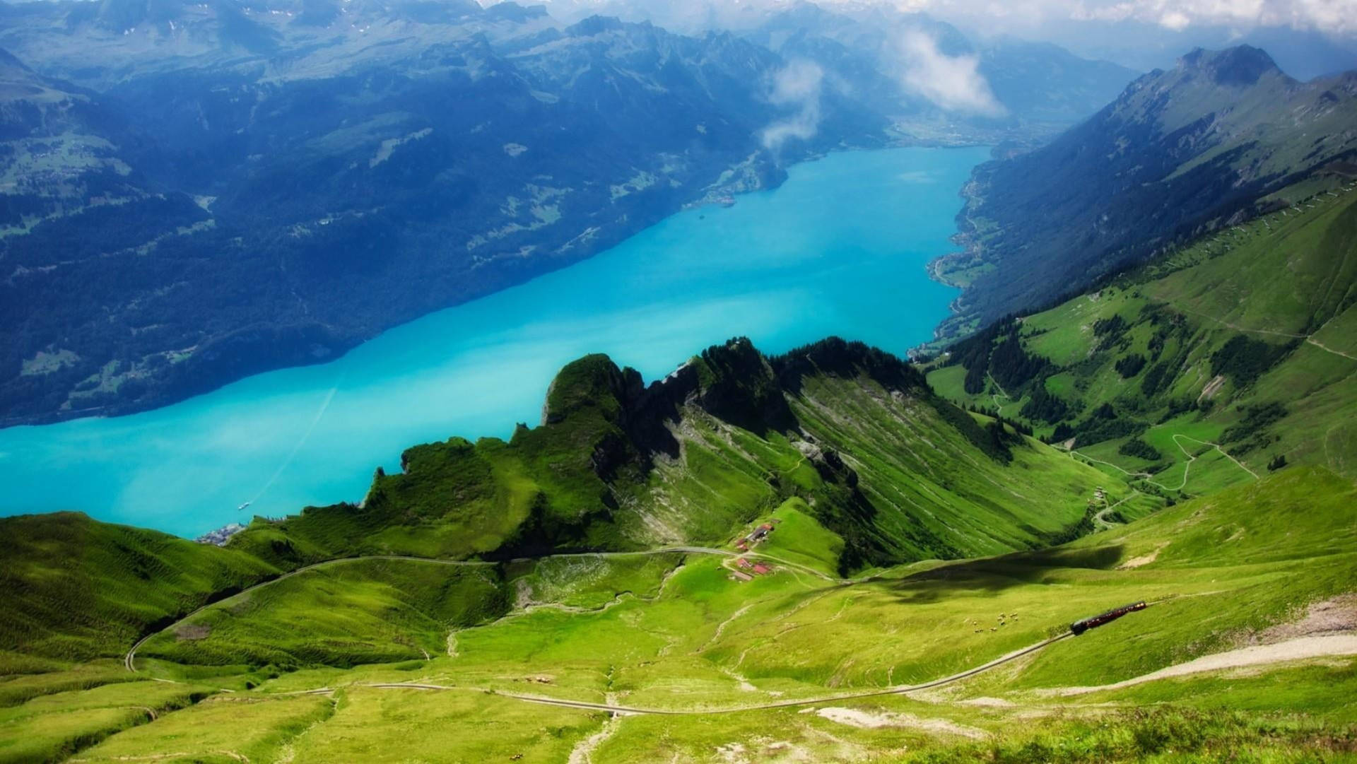 Lake Brienz Switzerland Background