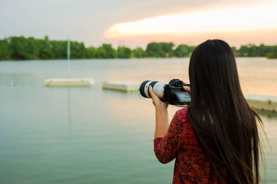 Lake In Wichita Background