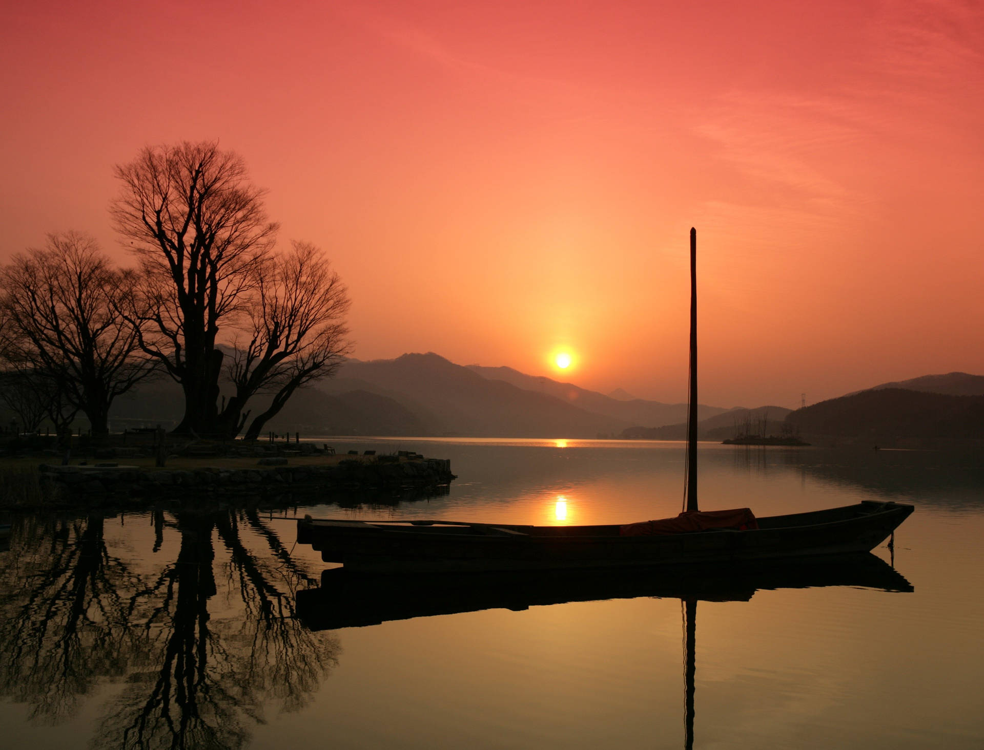 Lake Side South Korea