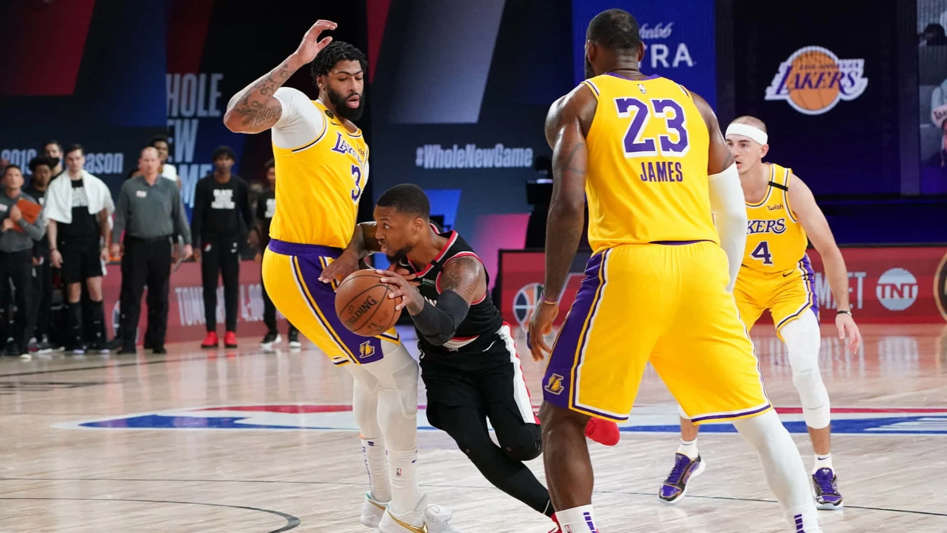 Lakers_ Defense_ Against_ Opponent_2020 Background