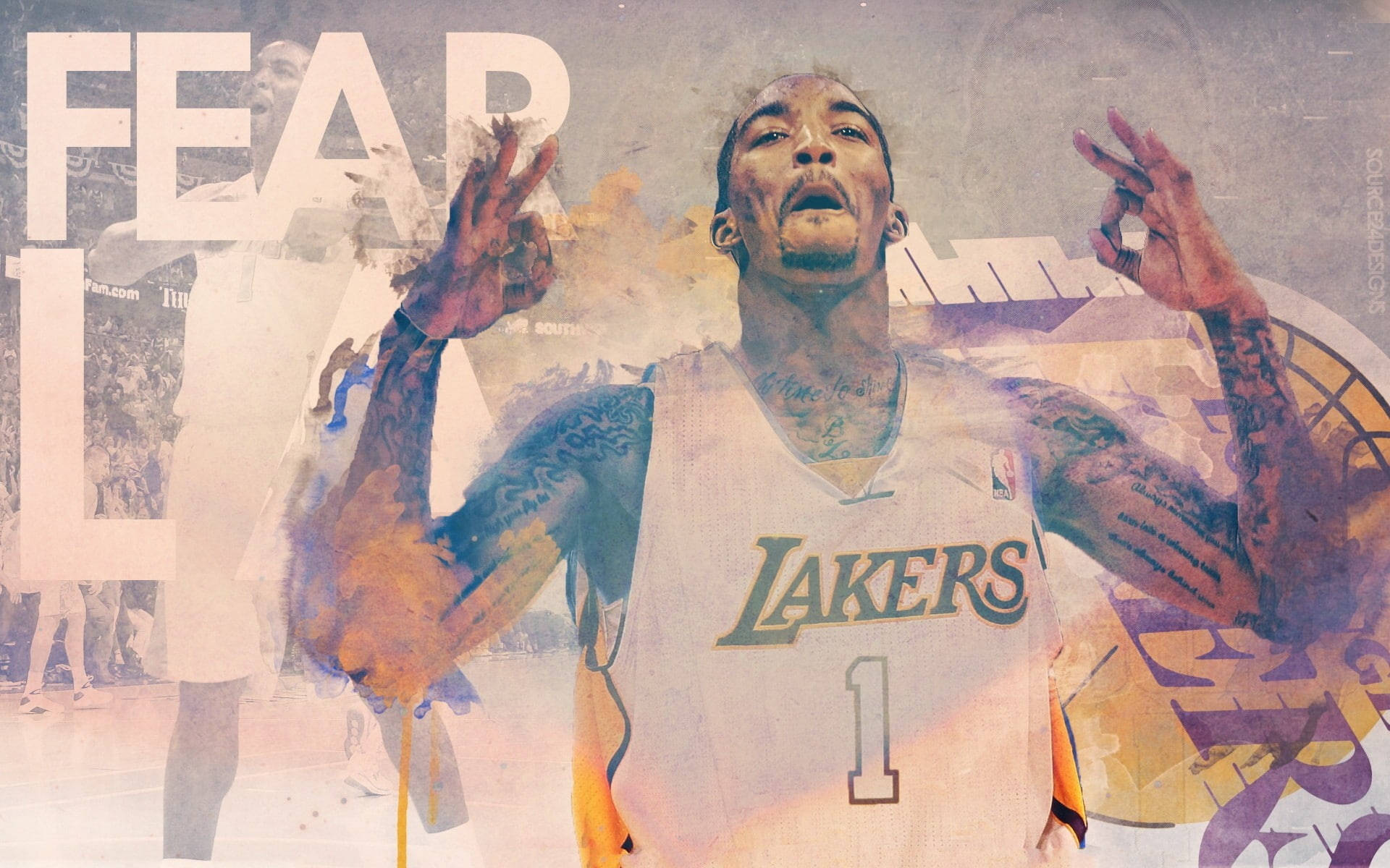Lakers Hd J.r. Smith Background