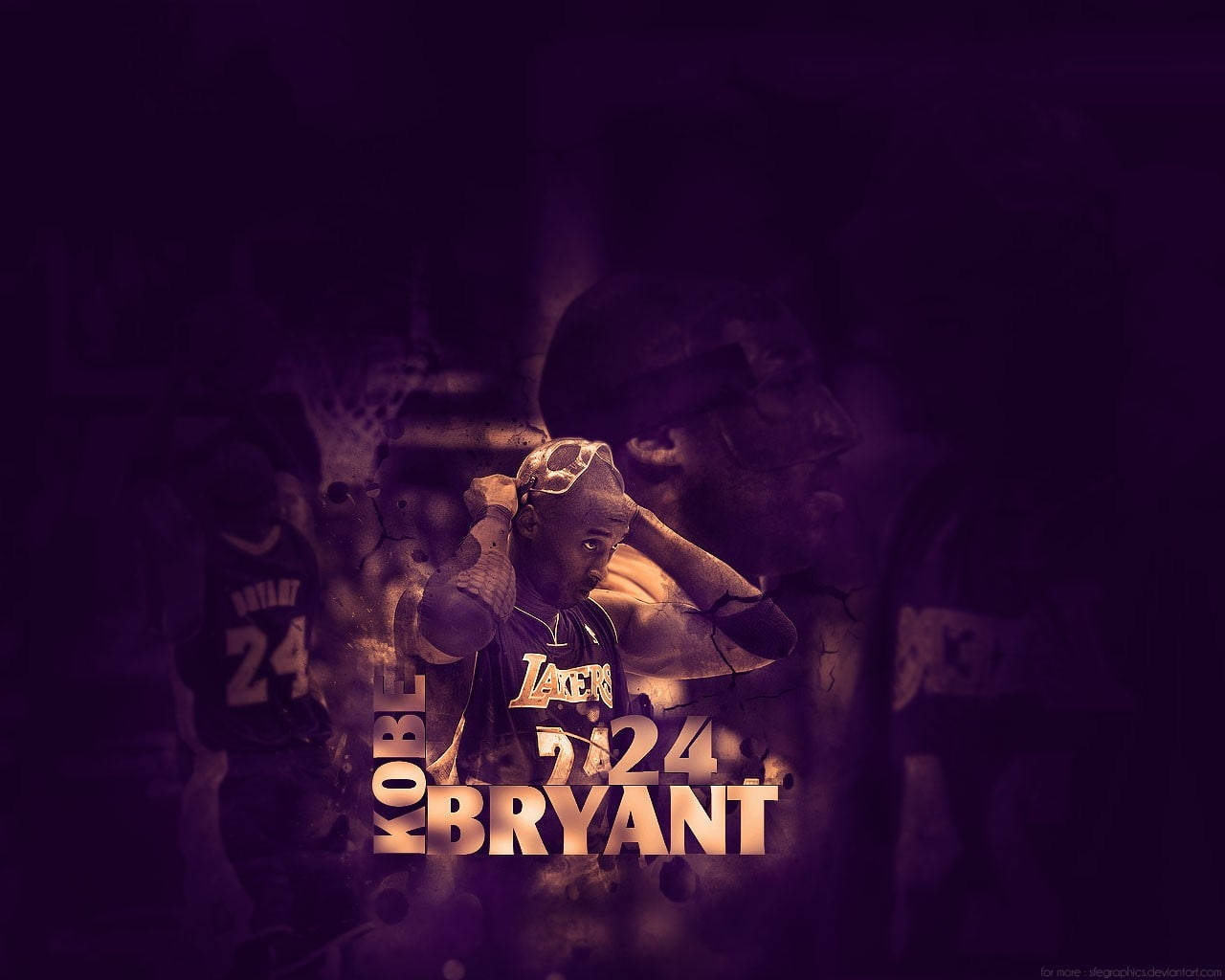 Lakers Hd Purple Kobe Background