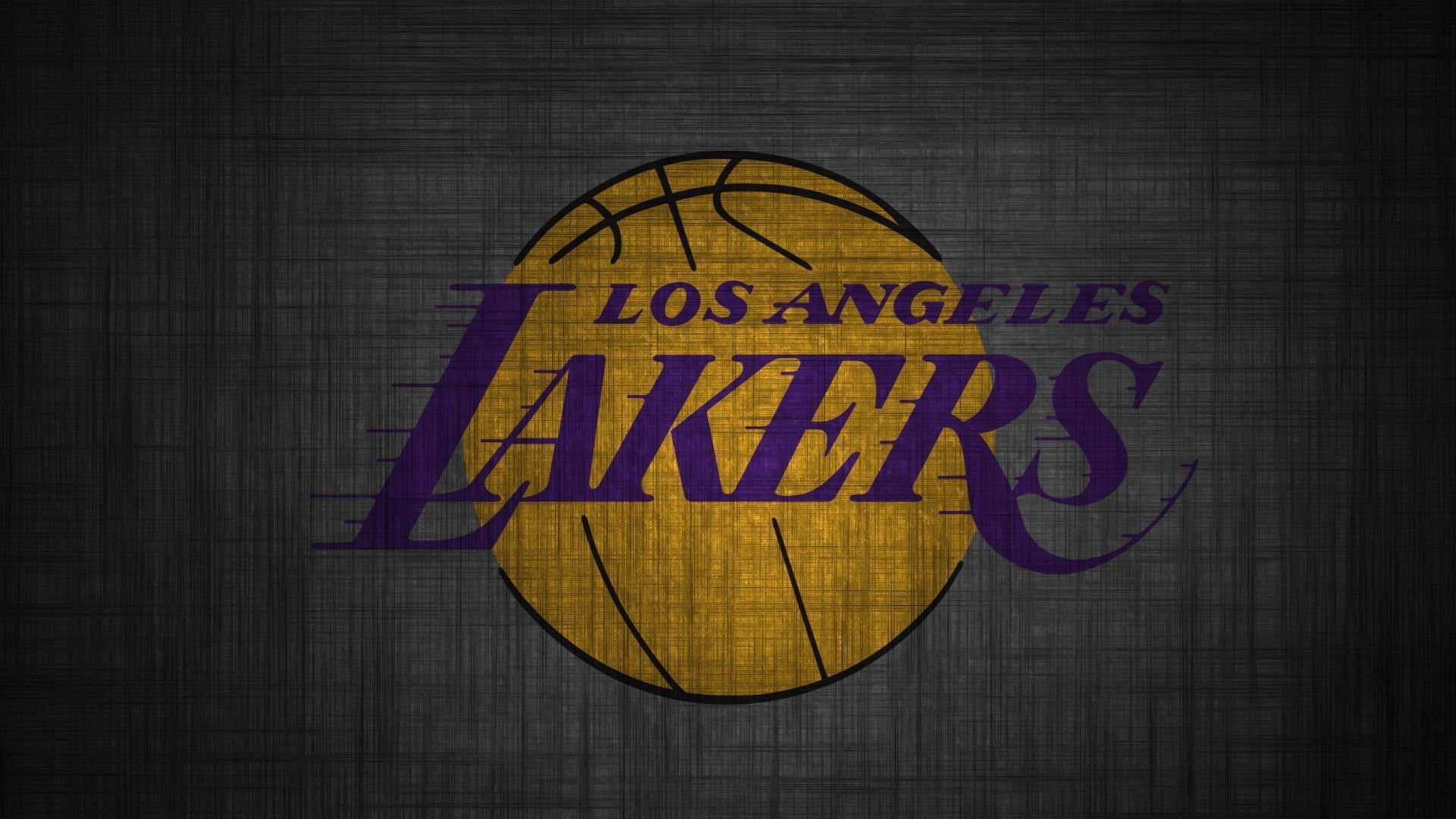 Lakers Logo Dark Gray Background