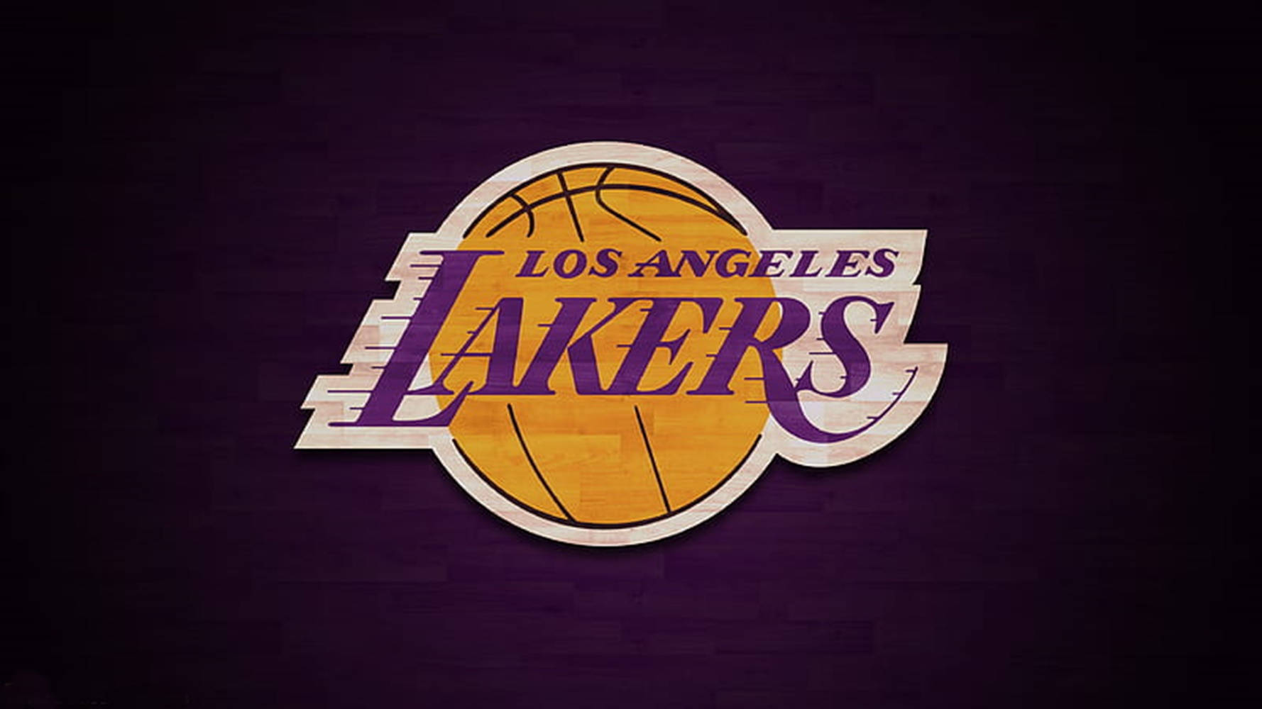 Lakers Logo Dark Purple Background