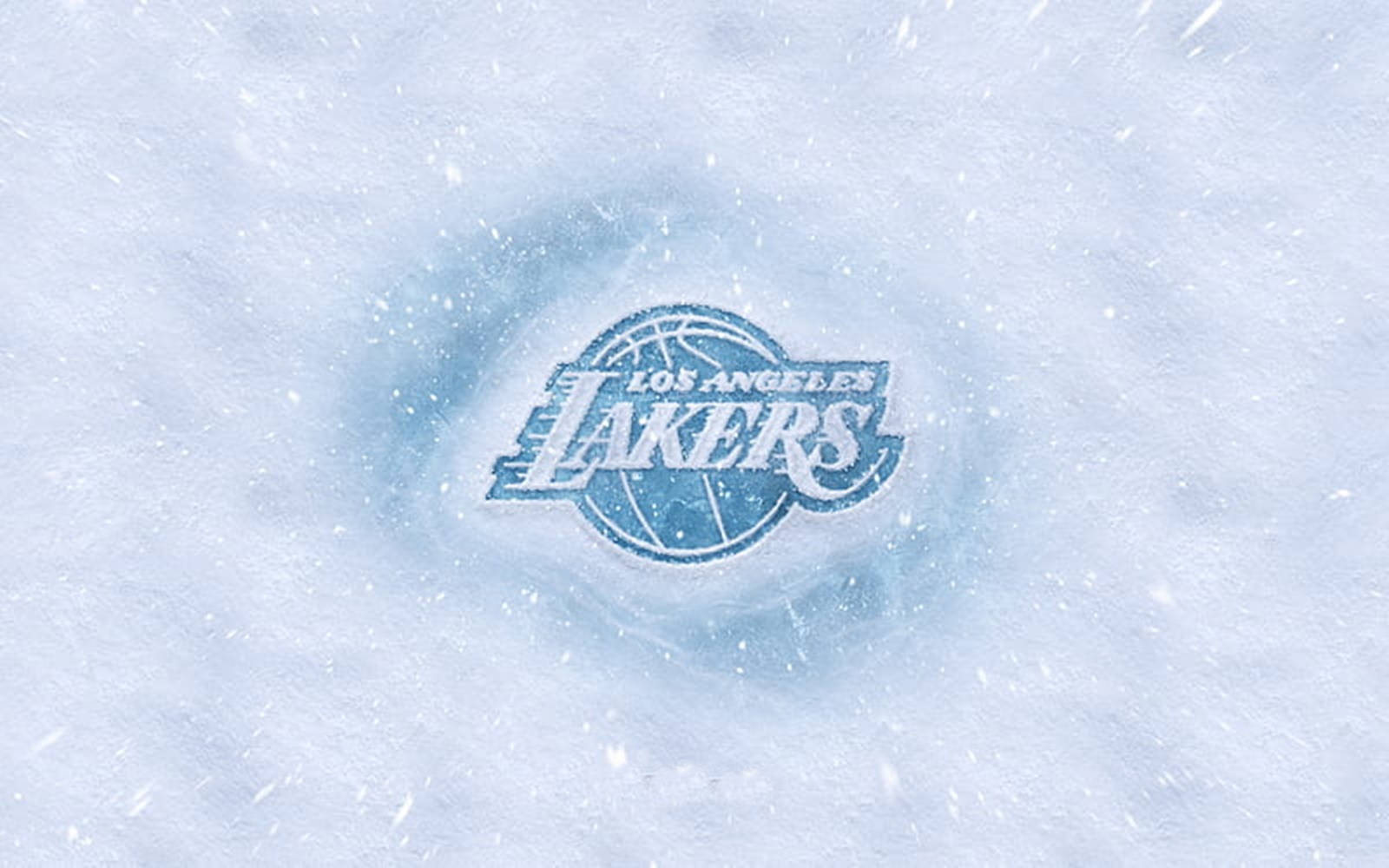 Lakers Logo On White Theme Background