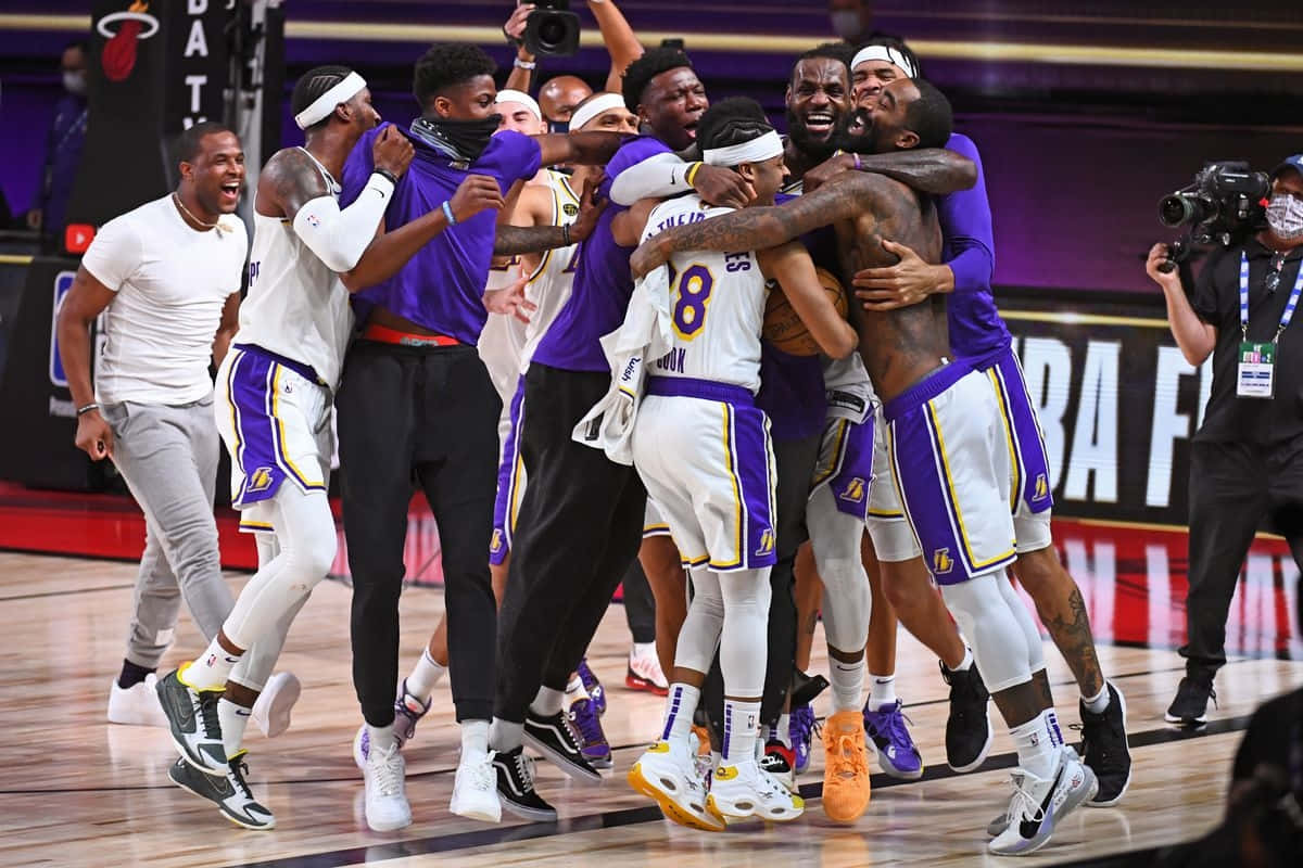Lakers2020 Championship Celebration Background
