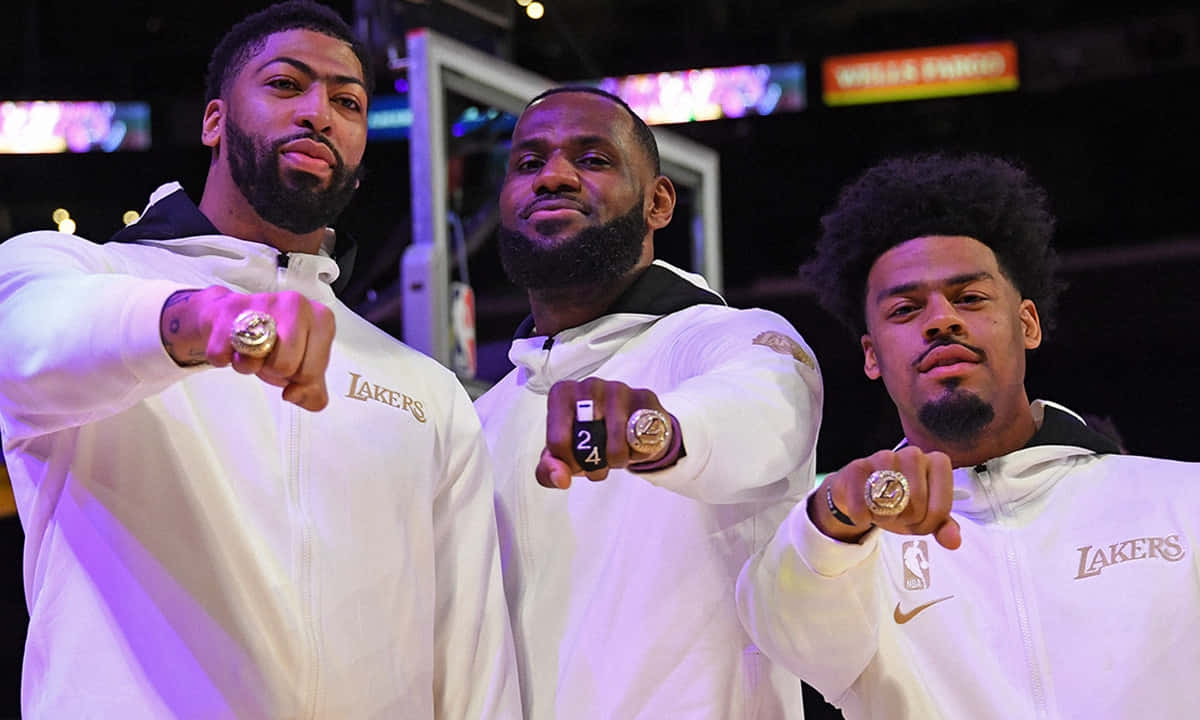Lakers2020 Championship Ring Ceremony Background