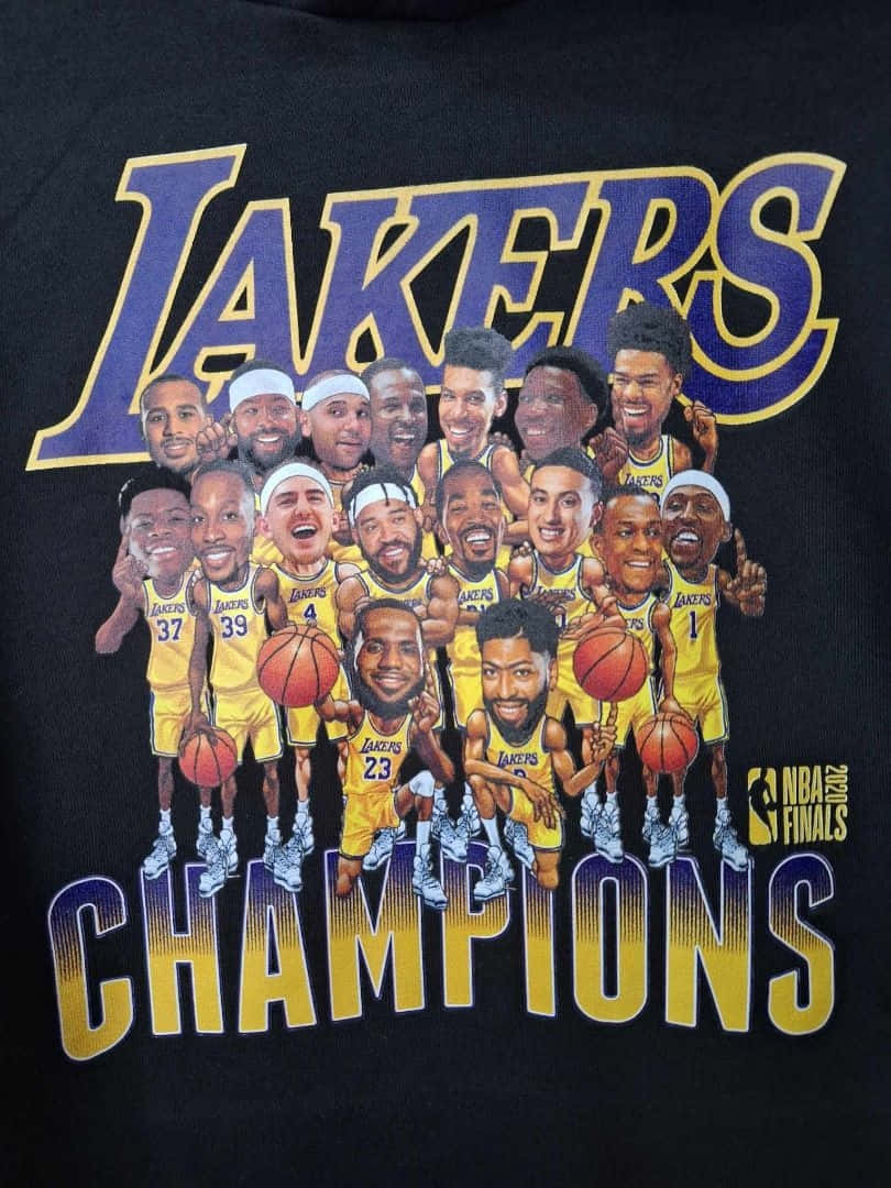 Lakers2020 N B A Champions Shirt Background