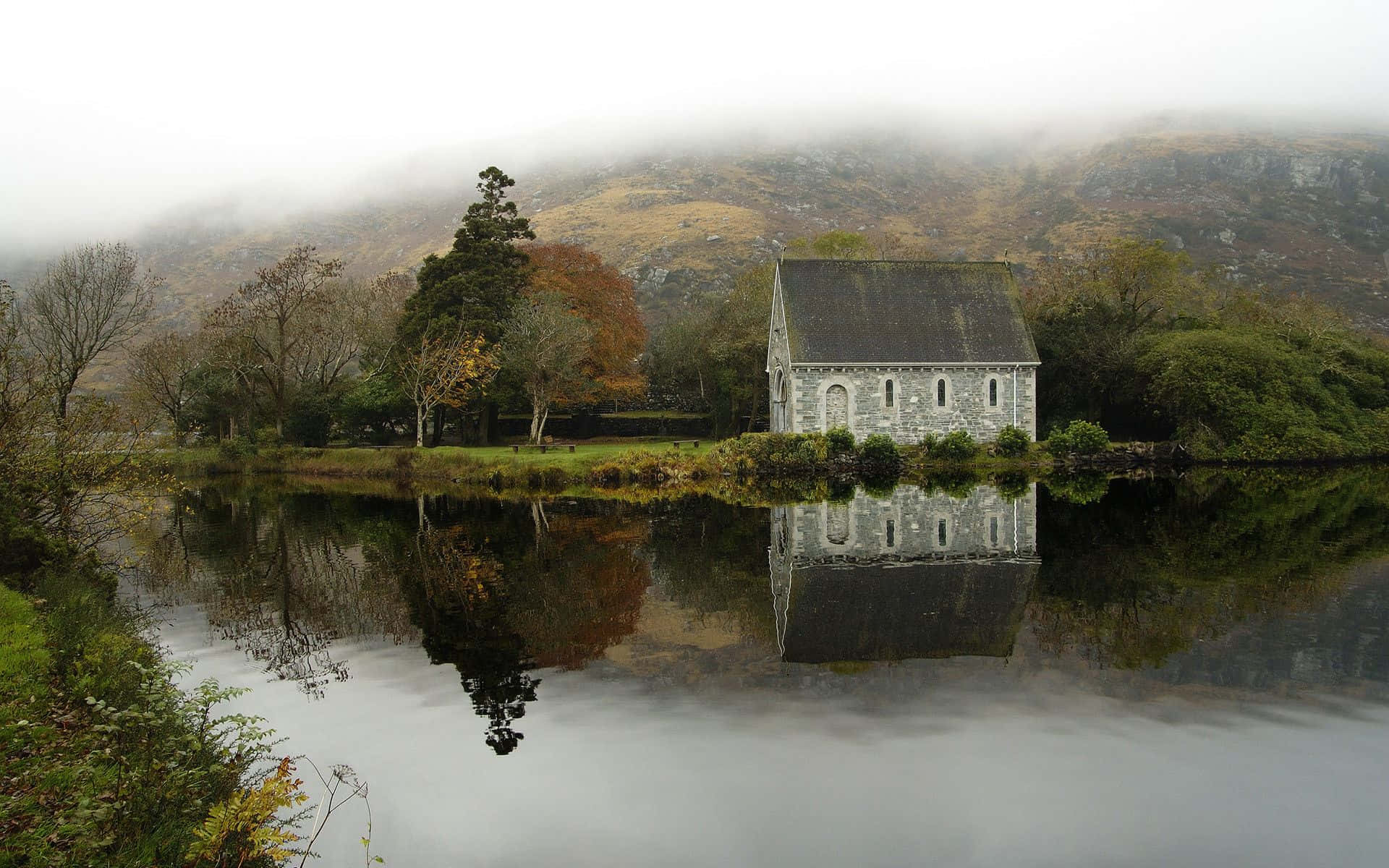 Lakeside House Ireland Desktop Background