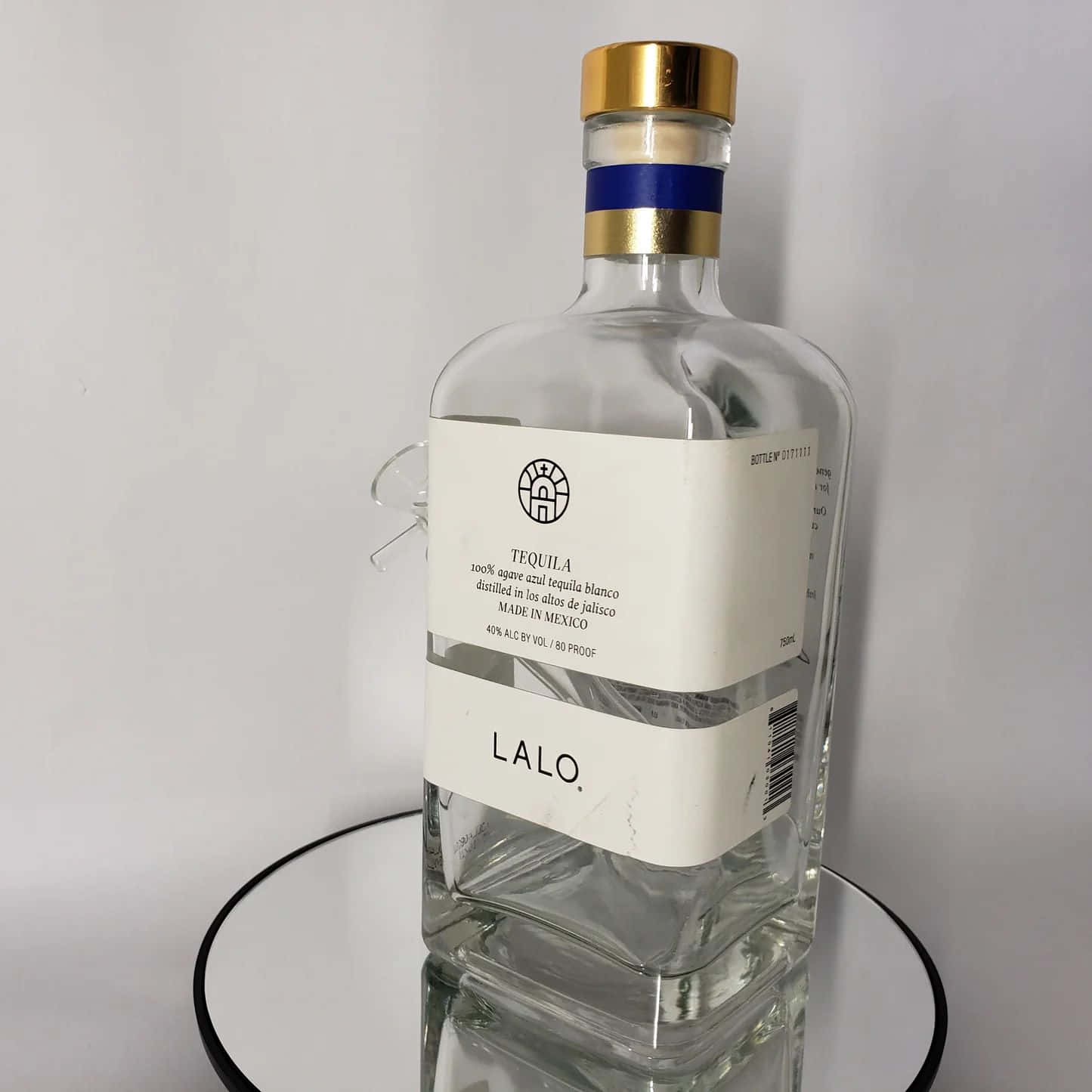 Lalo Tequila Bottle Display