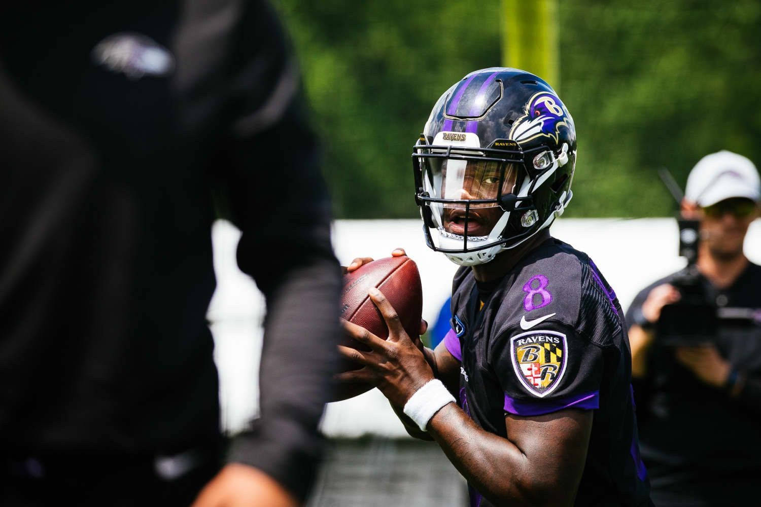 Lamar Jackson Baltimore Ravens Background