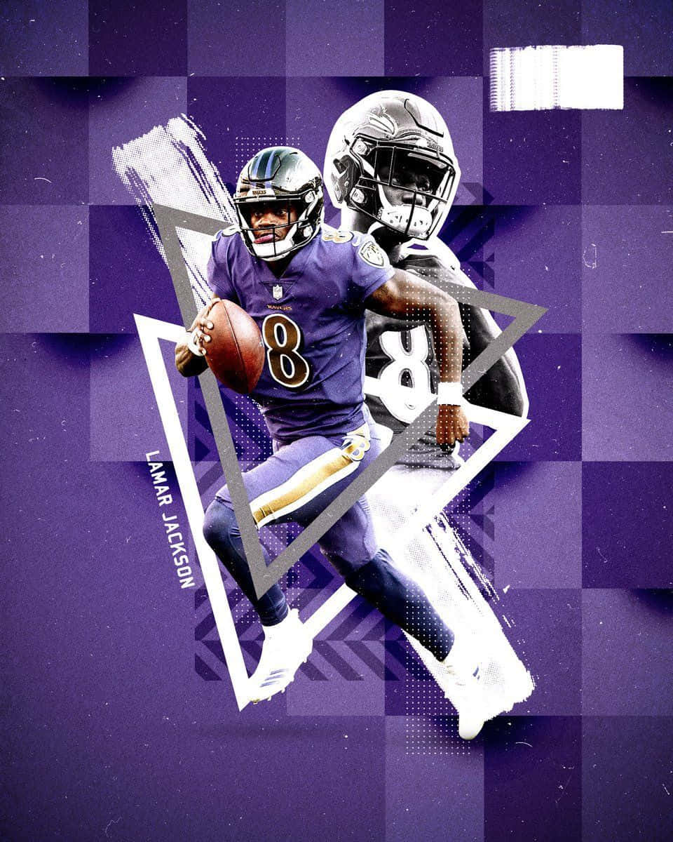 Lamar Jackson Violet Baltimore