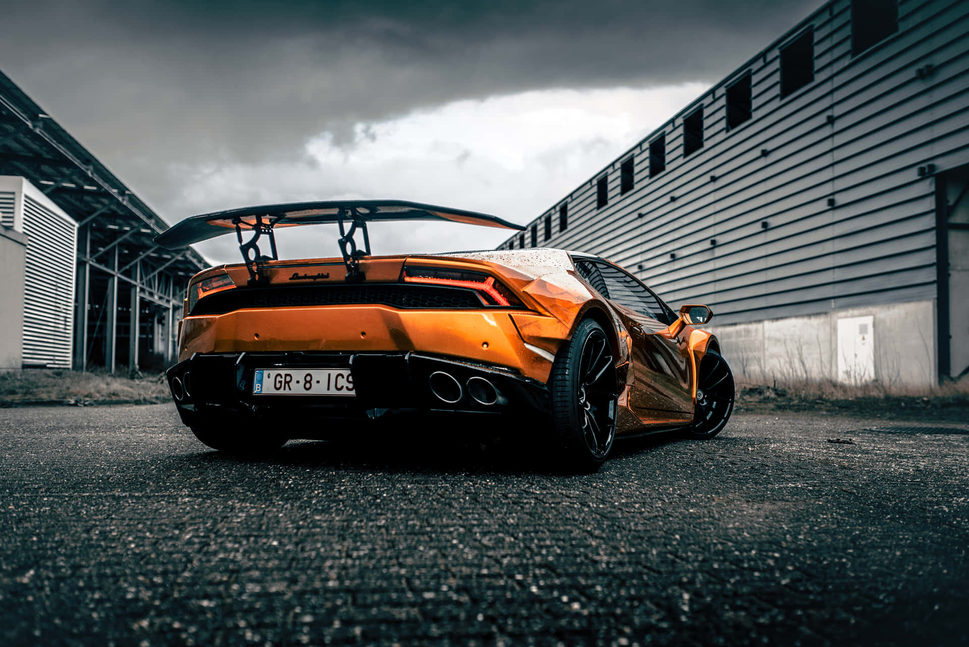 Lamborghini Huracán By Prior Design Background