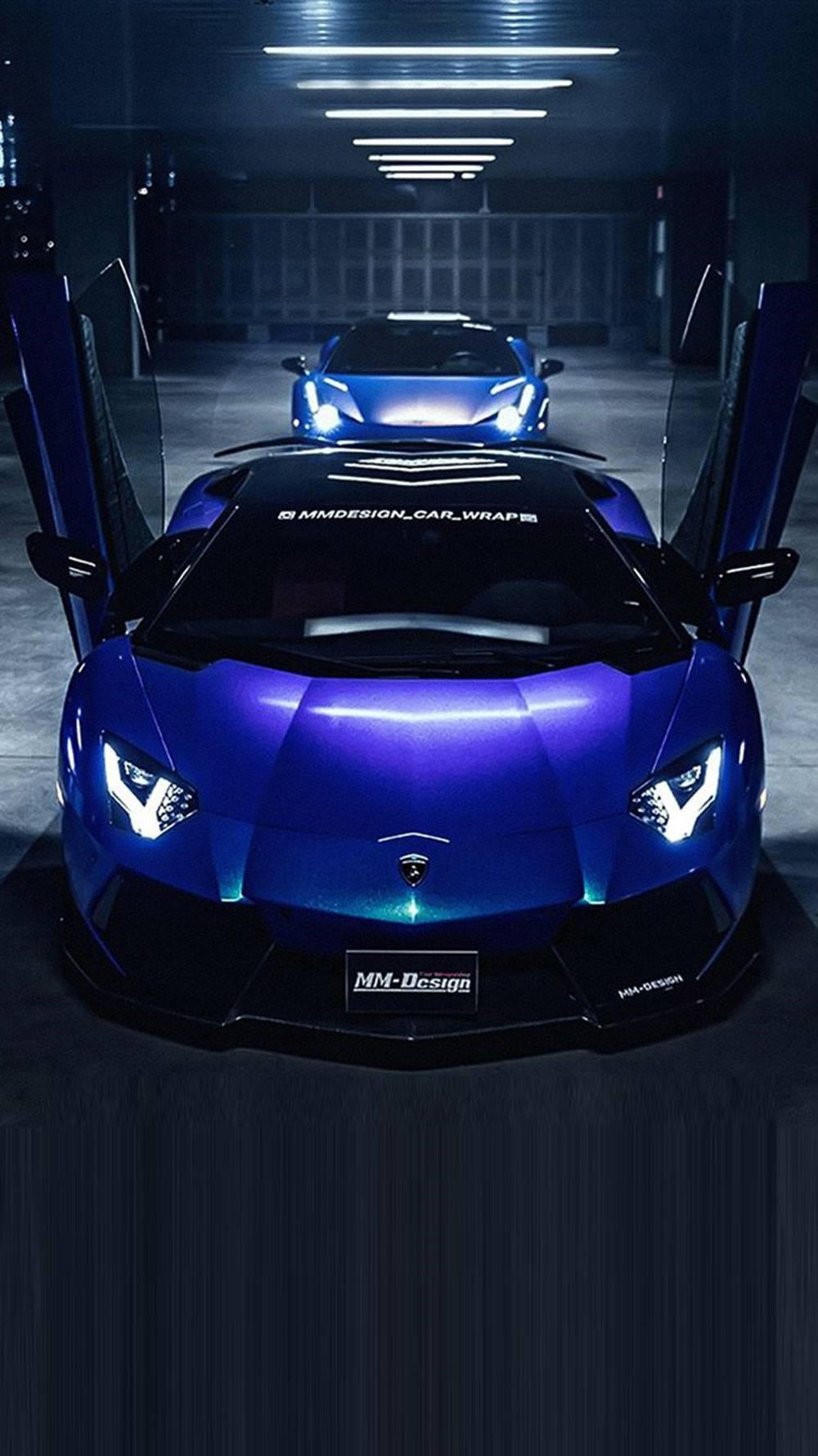 Lamborghini Iphone Blue Aesthetic Cars Background