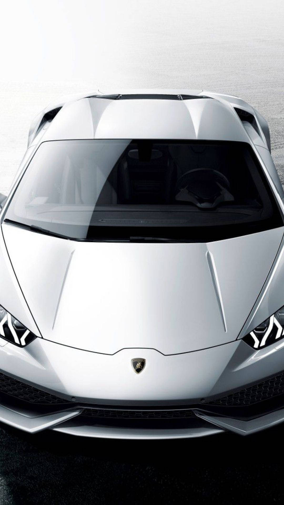 Lamborghini Iphone White Aesthetic Top View