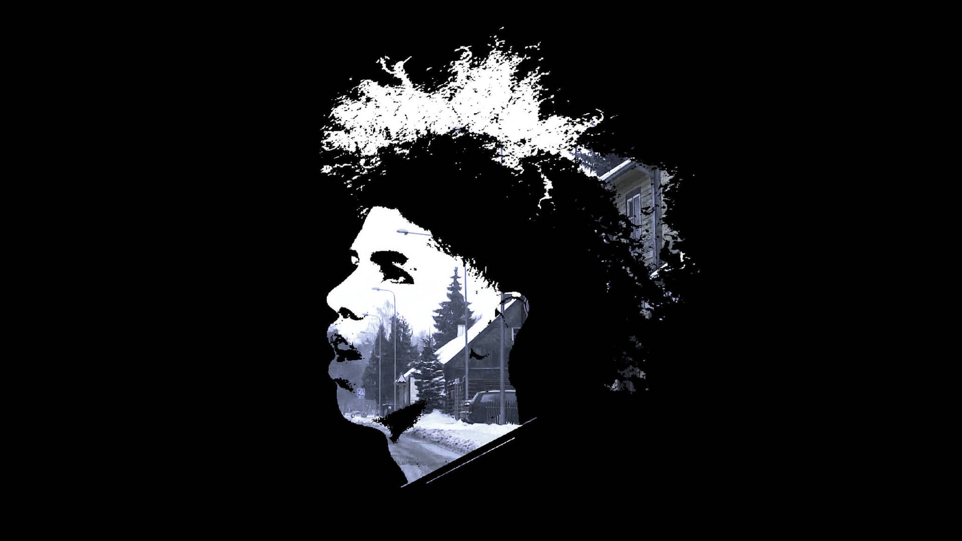 Lamelo Ball In Black And White Background