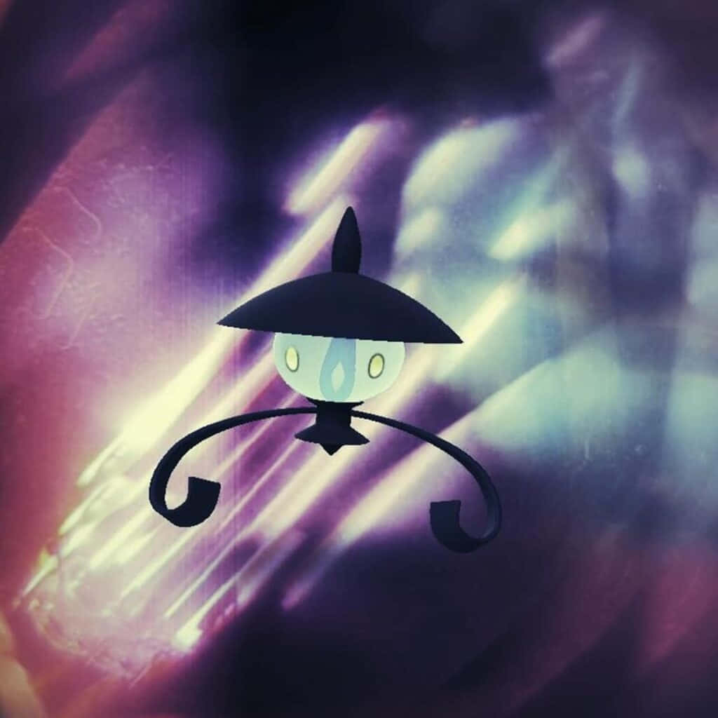 Lampent In Blurry Abstract Backdrop Background