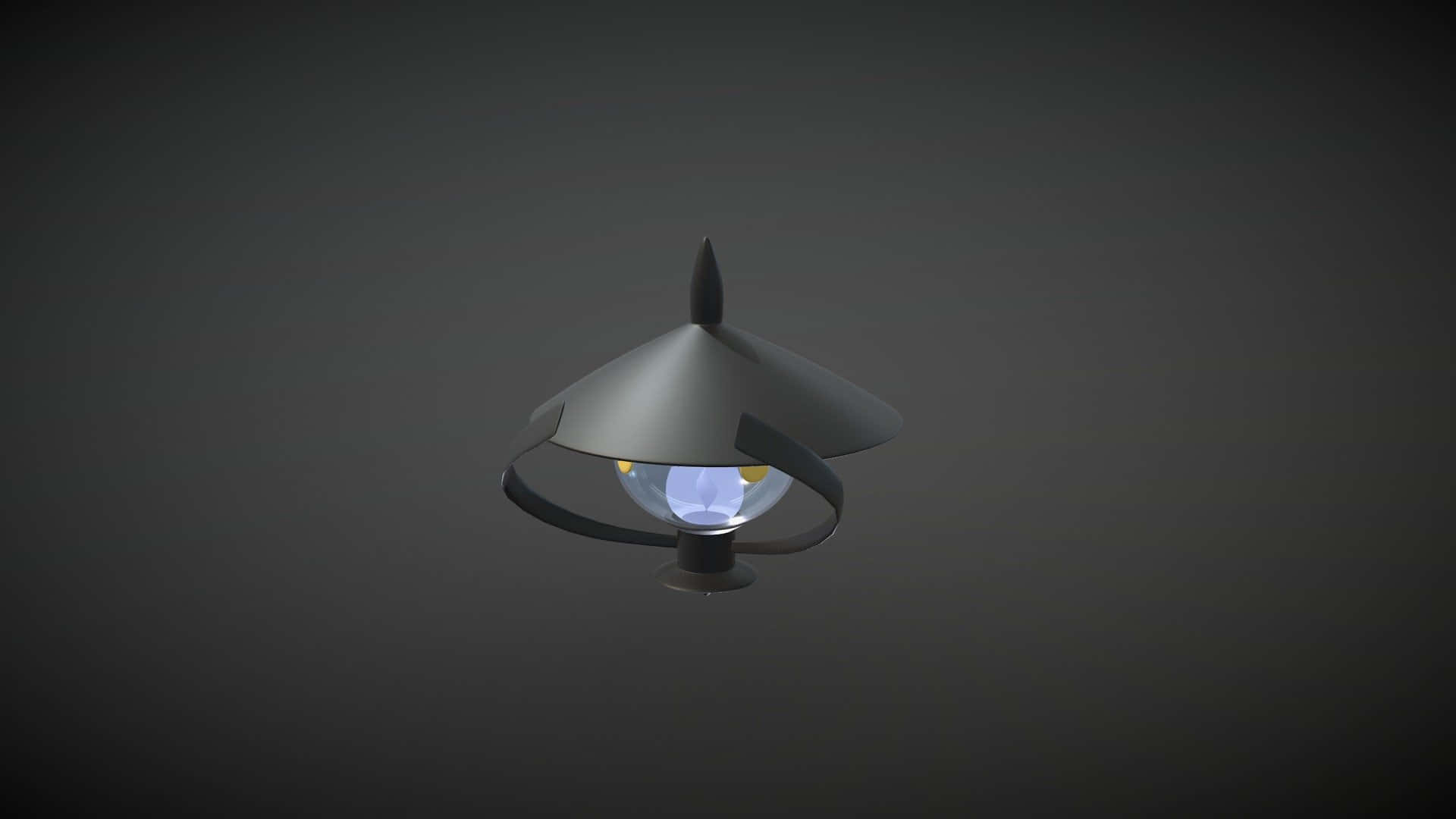 Lampent In Dim Background Background