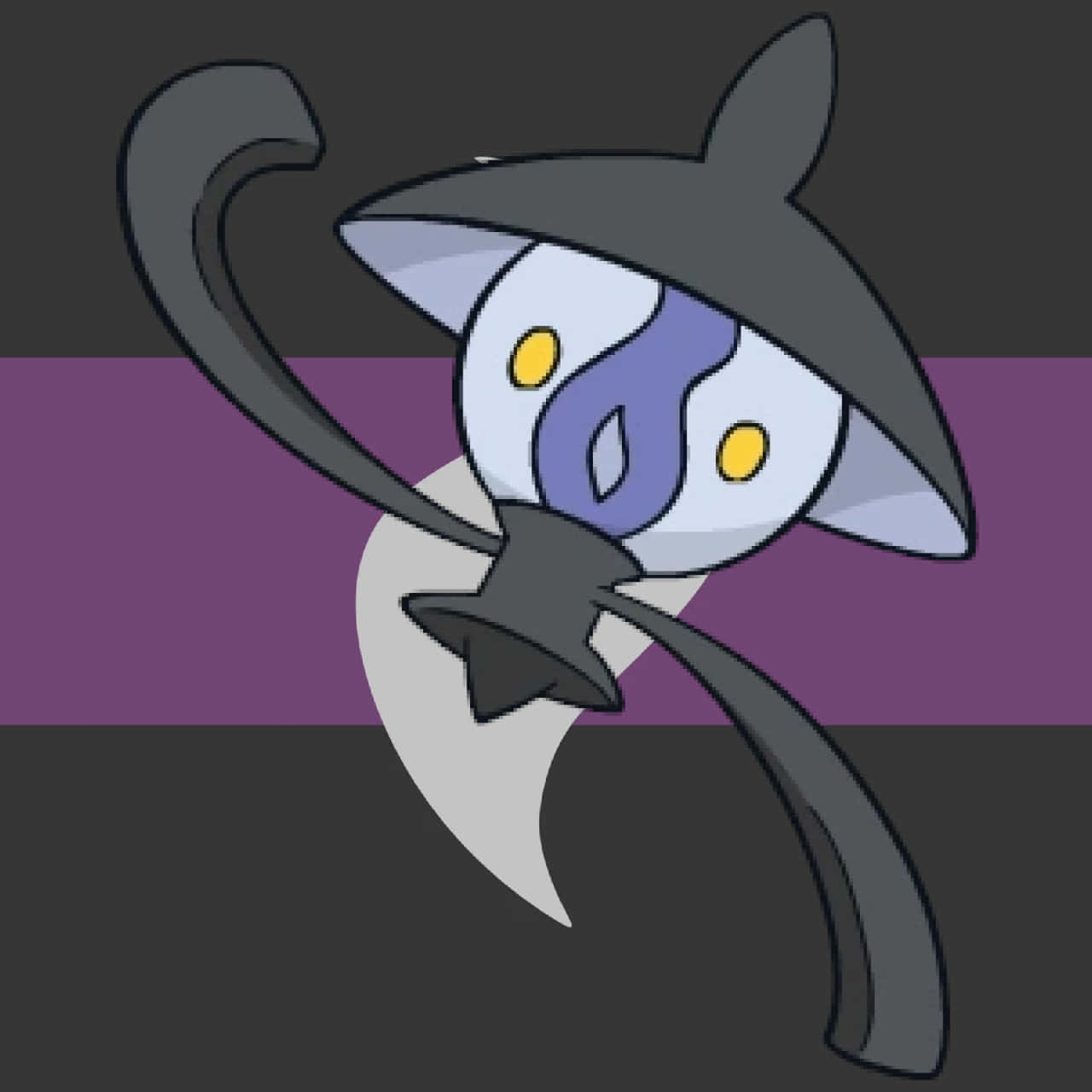 Lampent In Purple And Black Backdrop Background