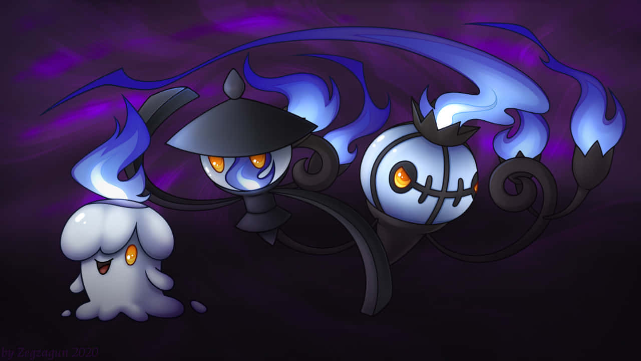 Lampent In Twilight Background