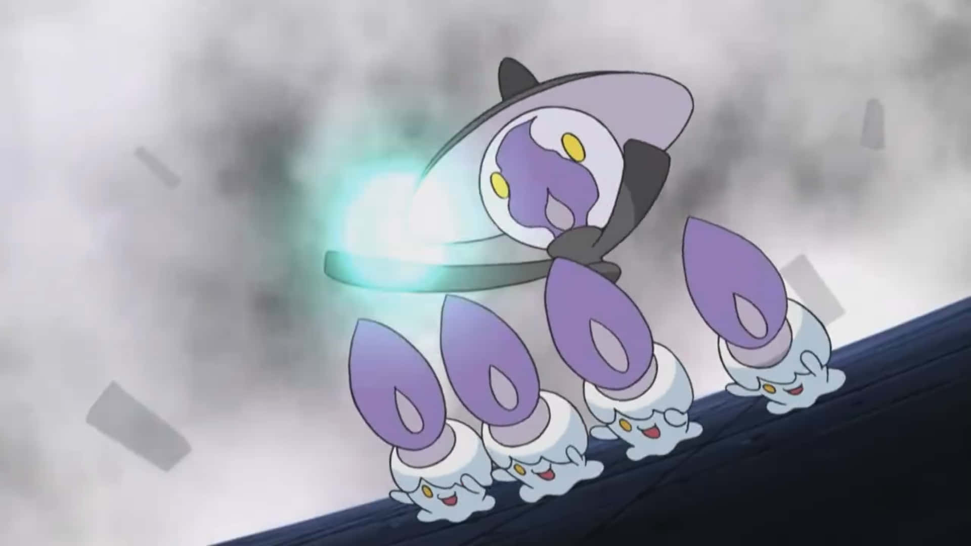 Lampent With Four Litwicks Background