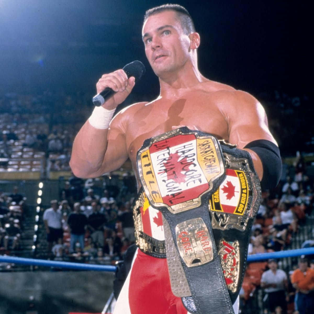 Lance Storm And The Saskatchewan Hardcore International Title Background