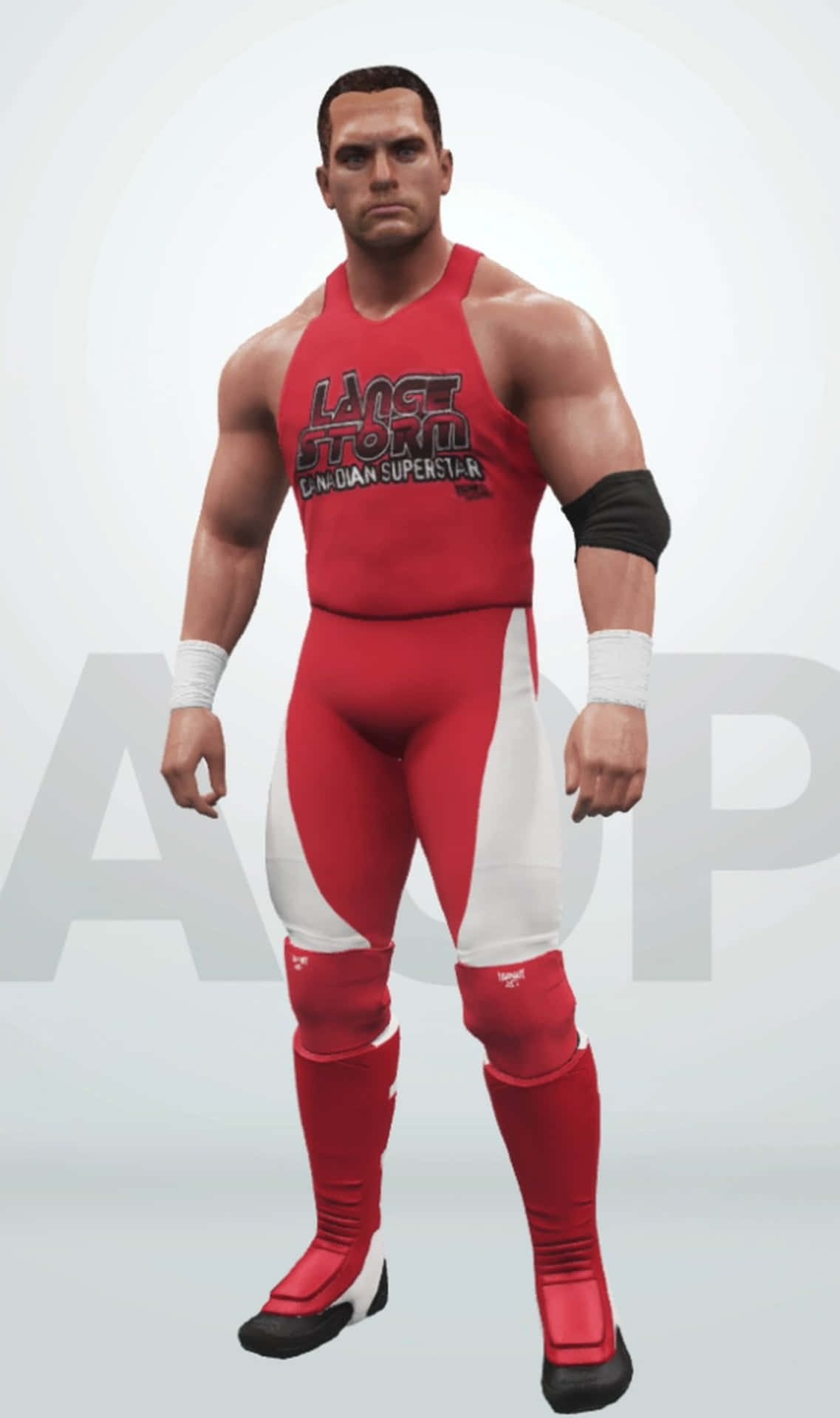 Lance Storm In Wwe 2k18 Video Game Background