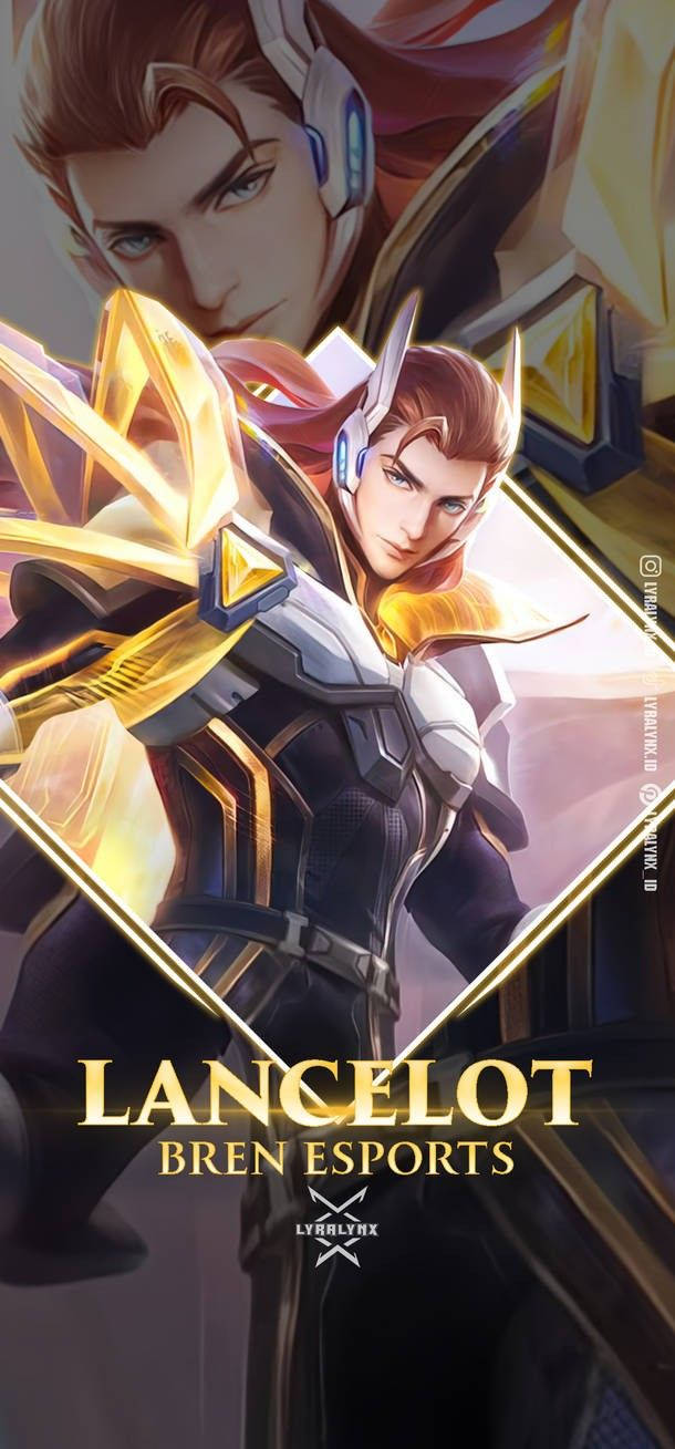 Lancelot Mobile Legend Bren Esports Special Skin Background