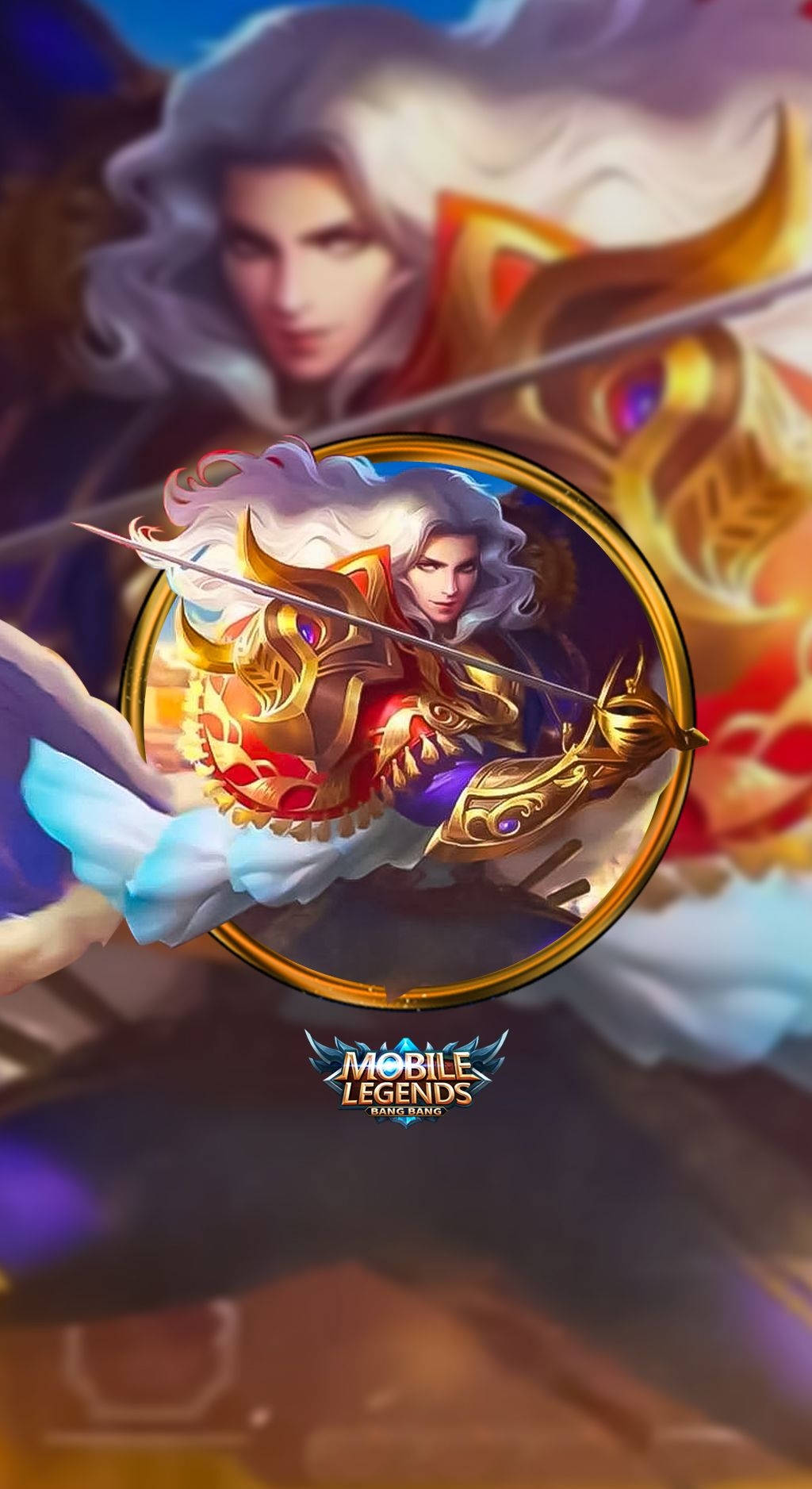 Lancelot Mobile Legend Royal Matador With Logo Background