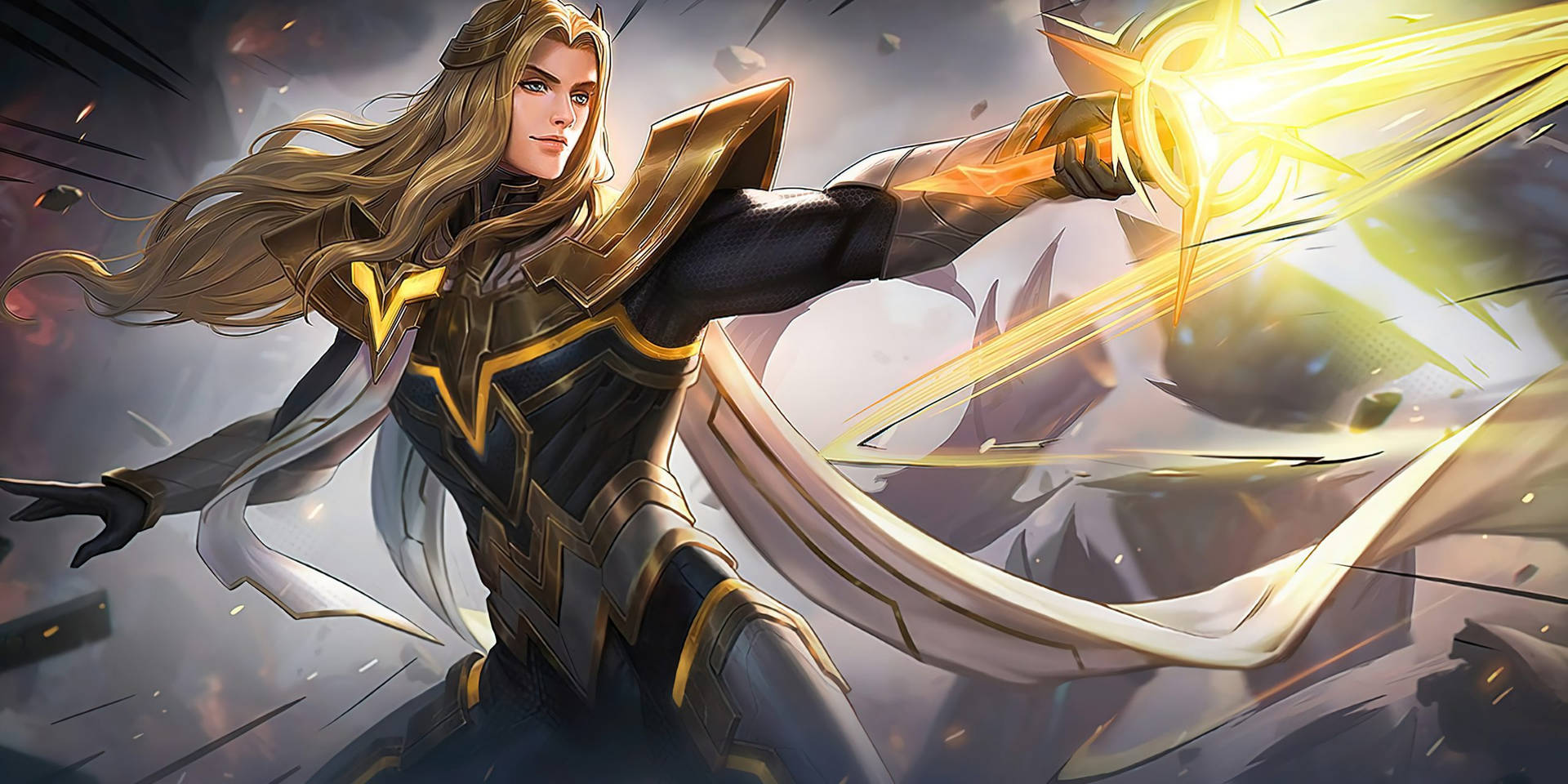 Lancelot Mobile Legend Swordmaster Skin Background